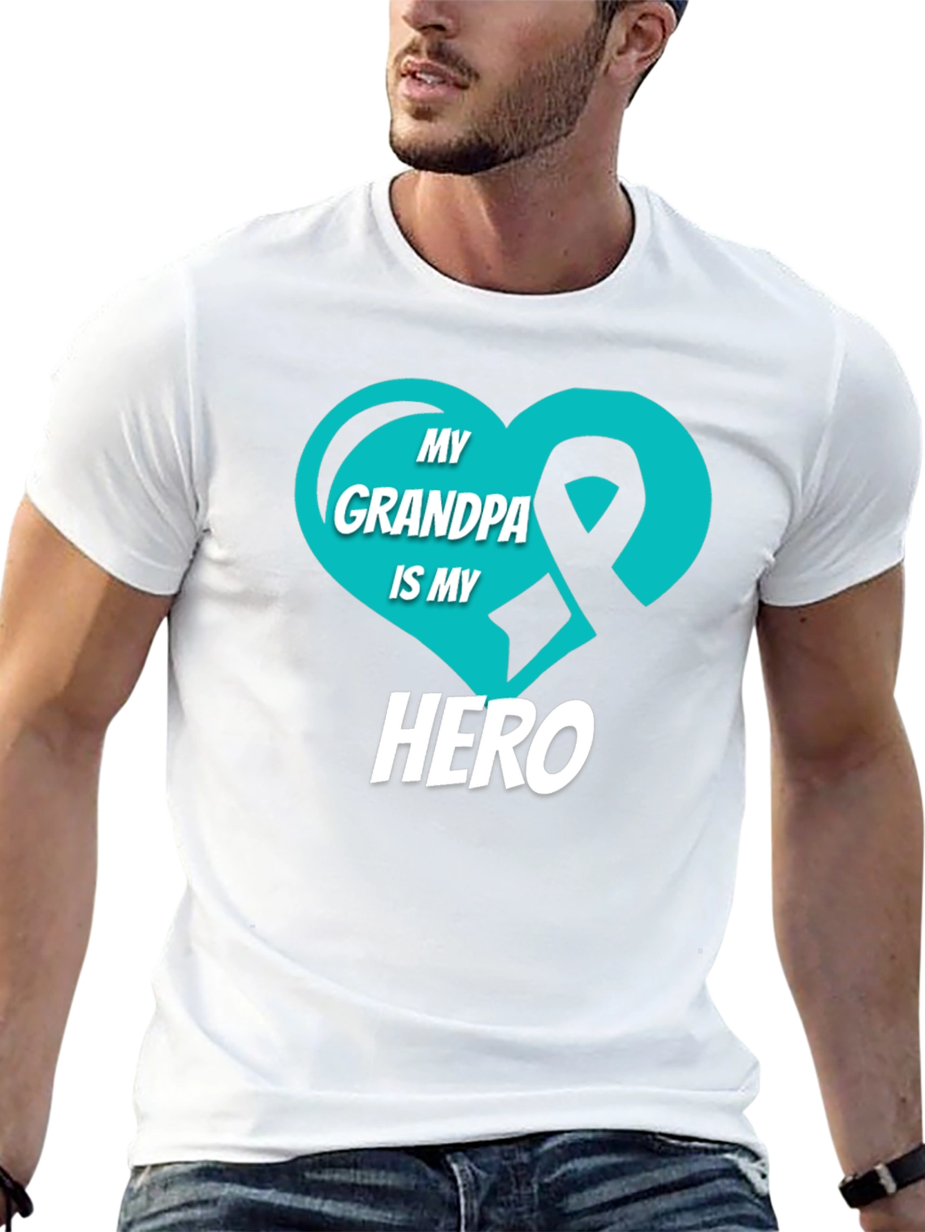 My Grandpa Is My Hero T-Shirt