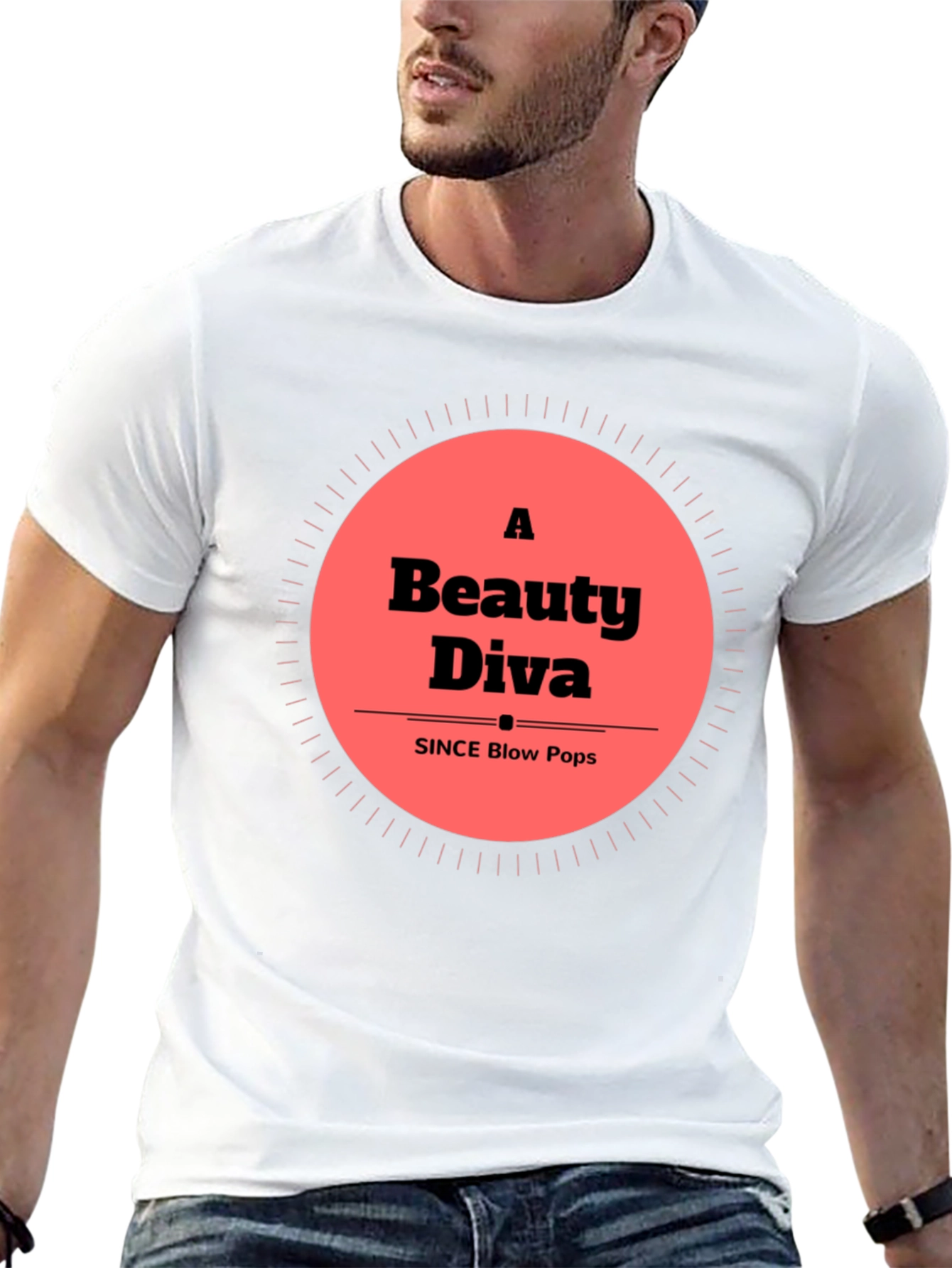 Beauty Diva Black T-Shirt