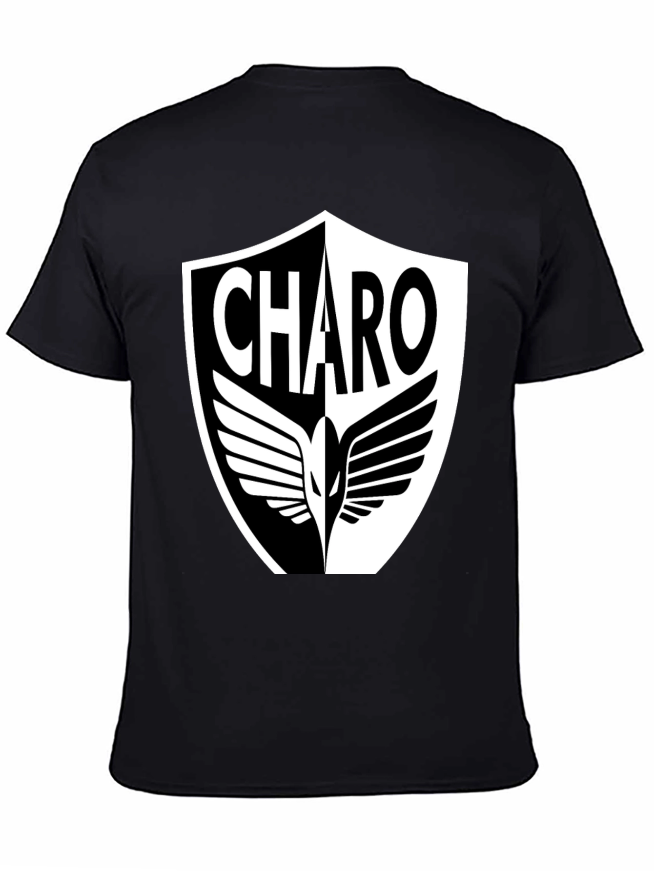 Charo Logo Black T-Shirt
