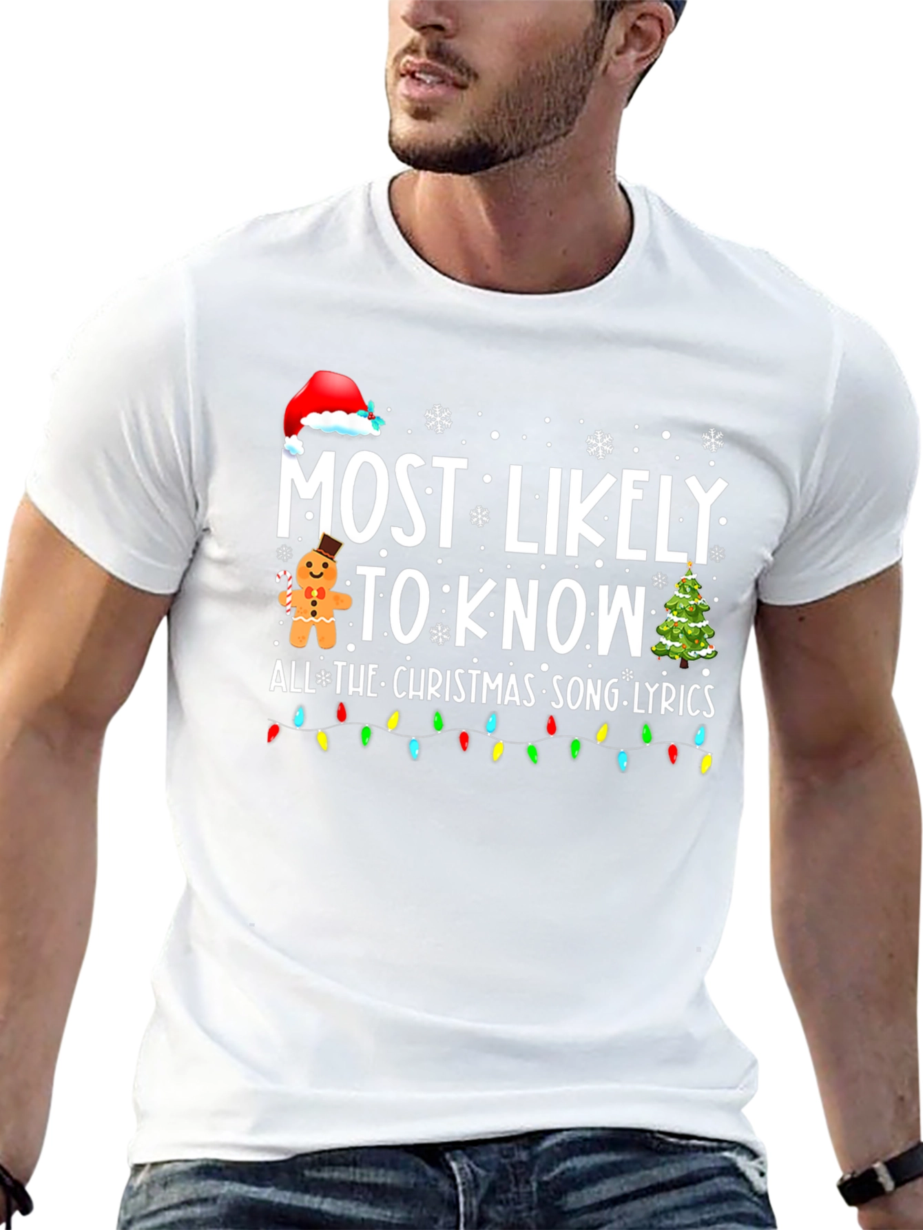 Christmas Song Lyrics T-Shirt