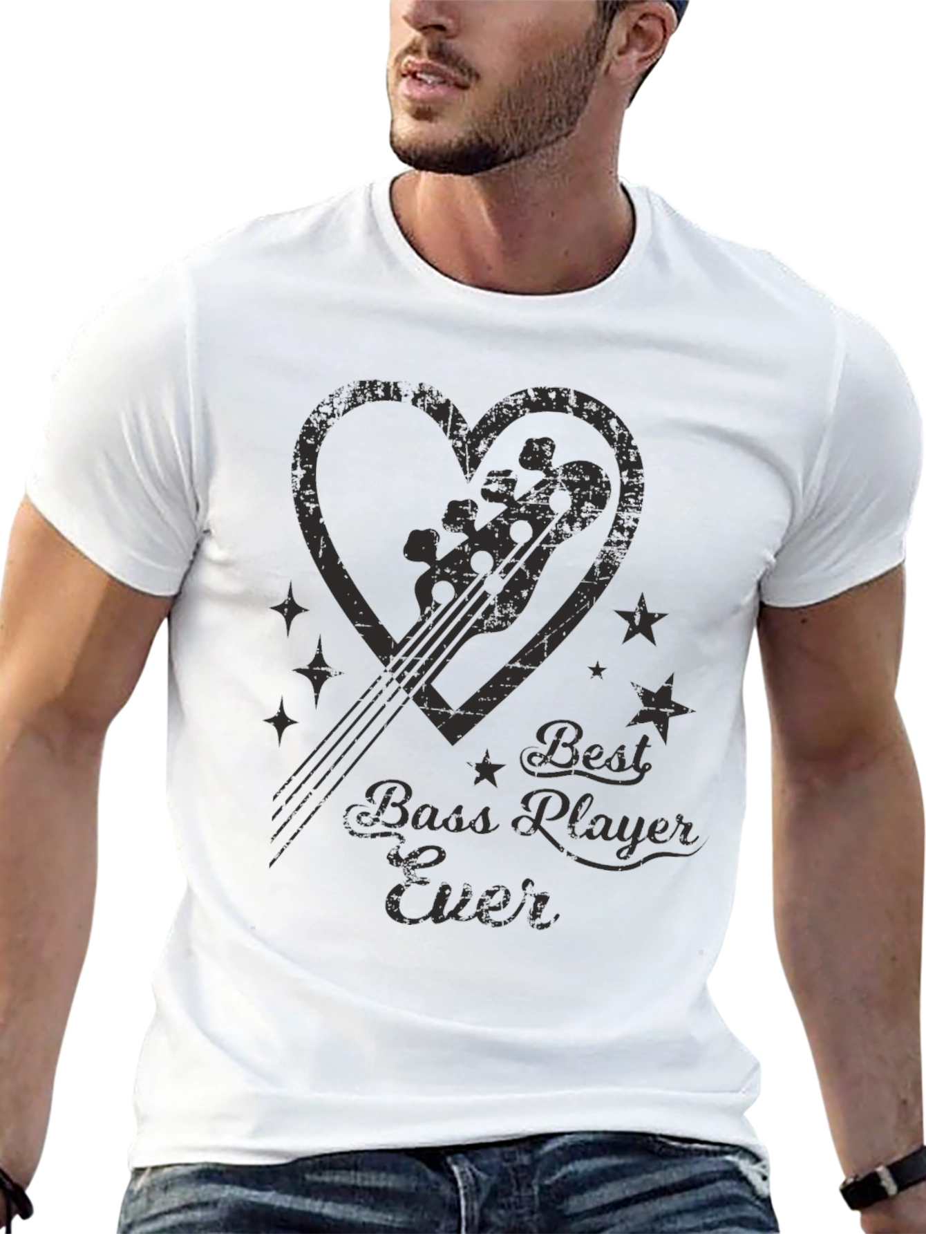 Best Bass Player Ever Graphic T-Shirt