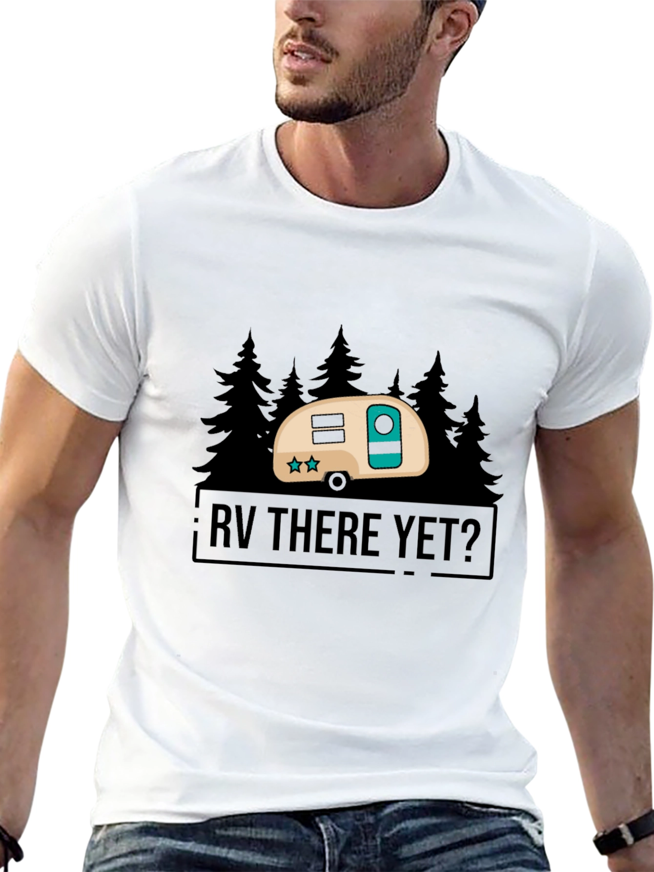 RV There Yet? Camping T-Shirt