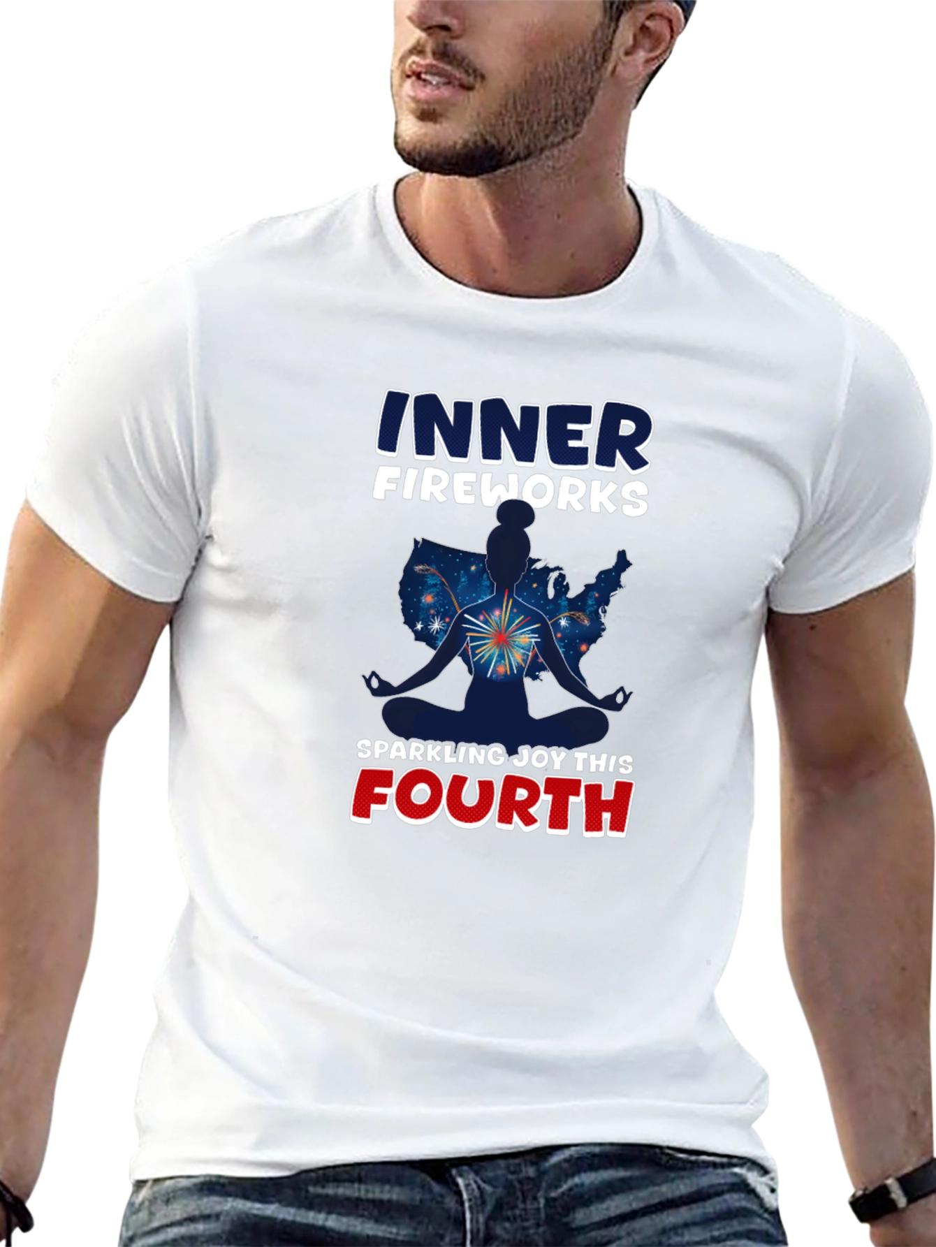 Inner Fireworks Fourth T-Shirt