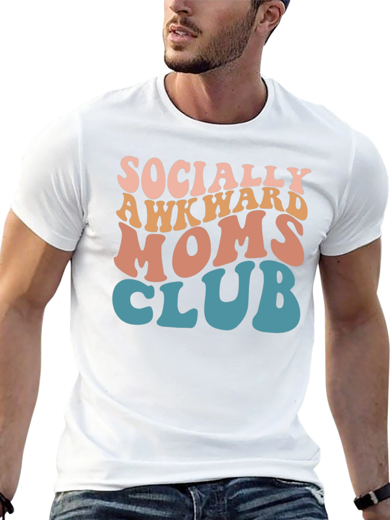 Socially Awkward Moms Club Graphic Tee