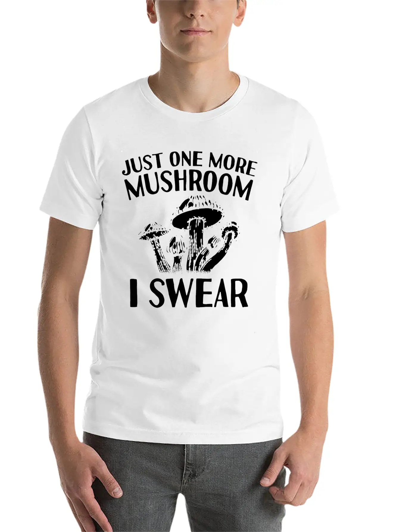 Mushroom Picker Sayings | Mushroom Picking Gift Unisex Casual T-Shirt – Clean Design For Daily Comfort