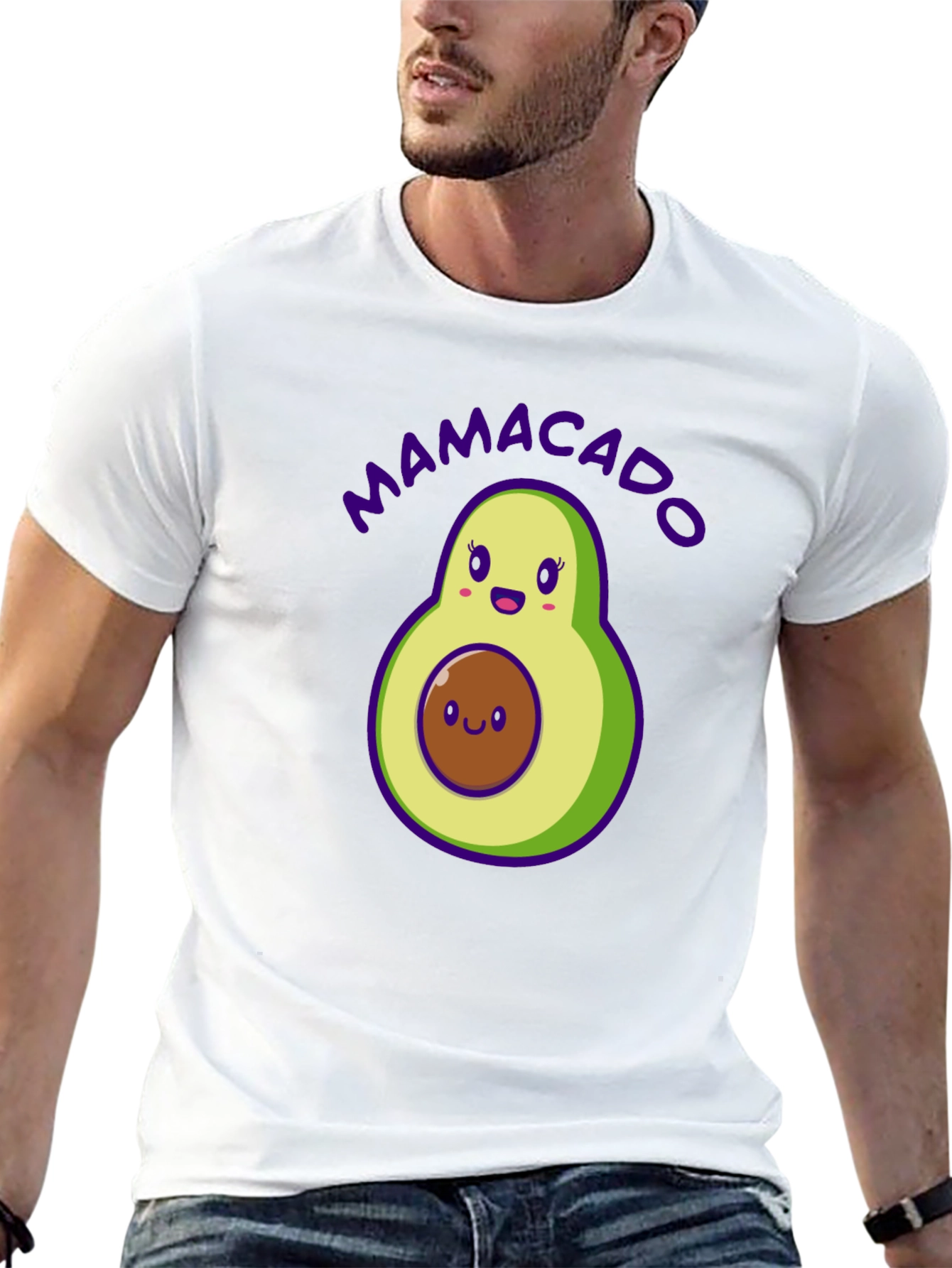 Mamacado Cute Avocado Graphic T-Shirt
