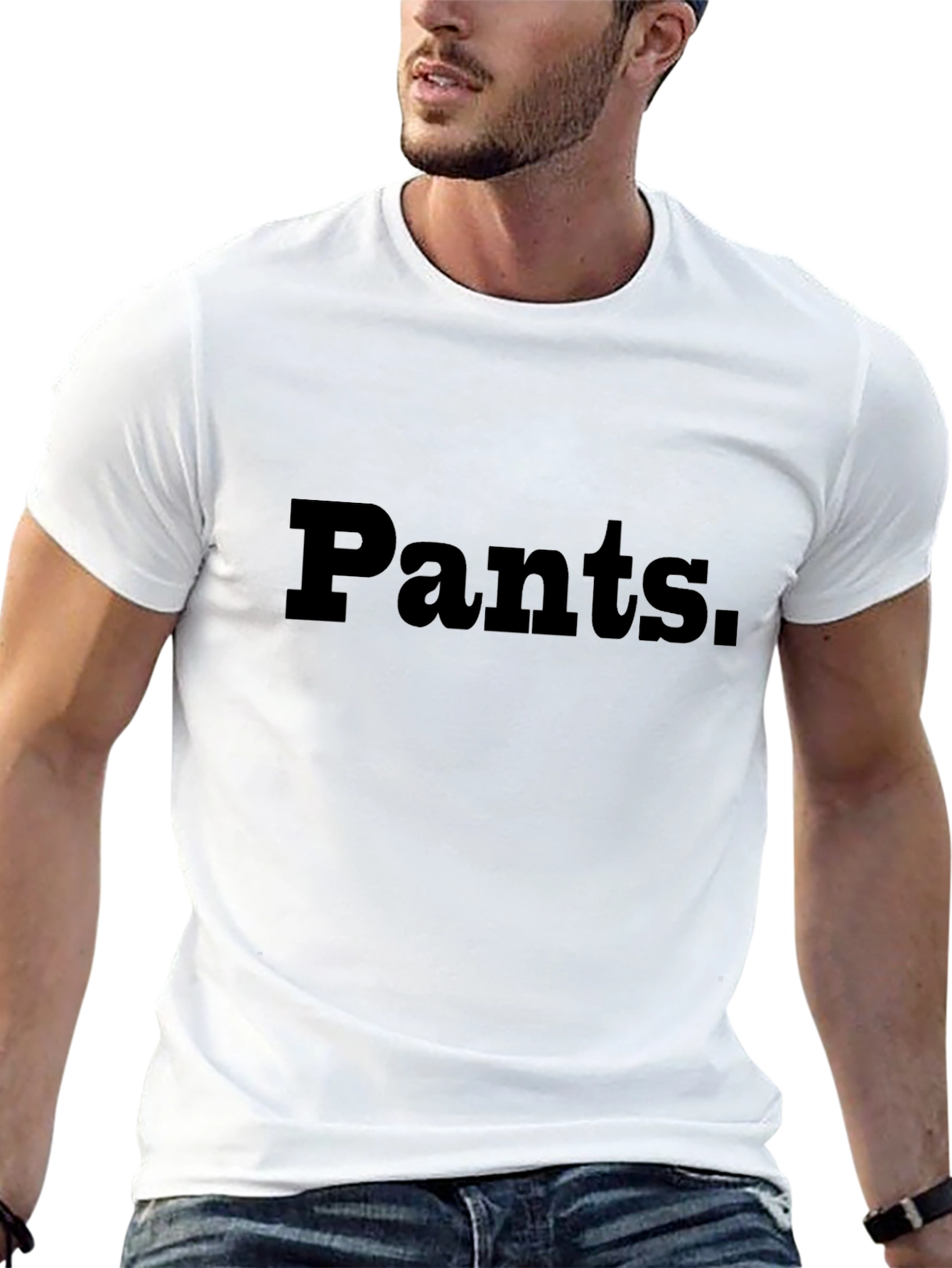 Pants. Statement T-Shirt - Classic & Comfortable