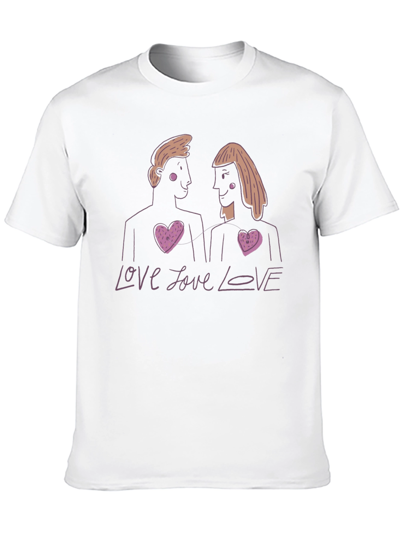 Romantic Couple T-Shirt - Love Graphic Tee