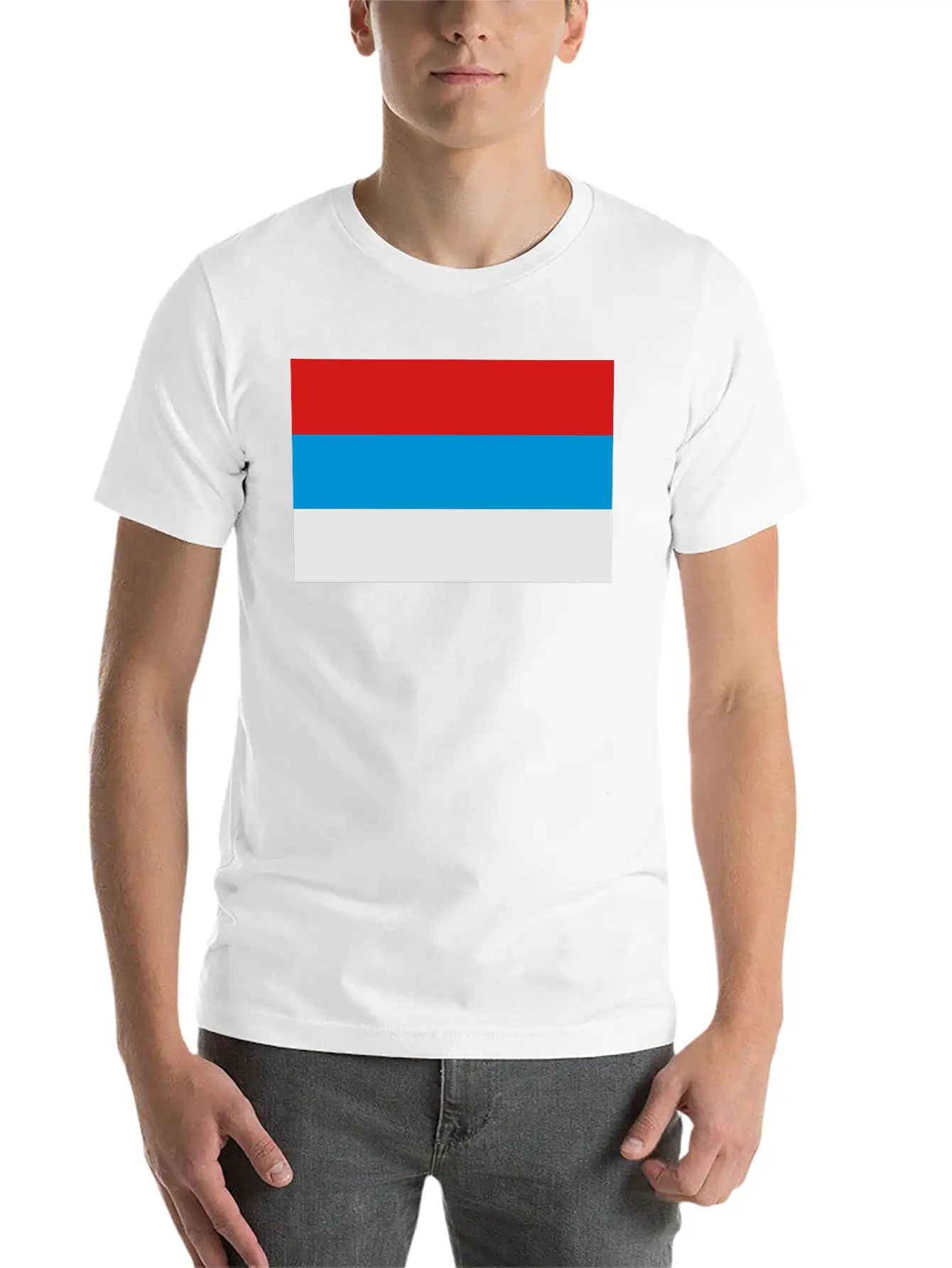 National Flag Of Serbia Unisex Casual T-Shirt – Clean Design For Daily Comfort