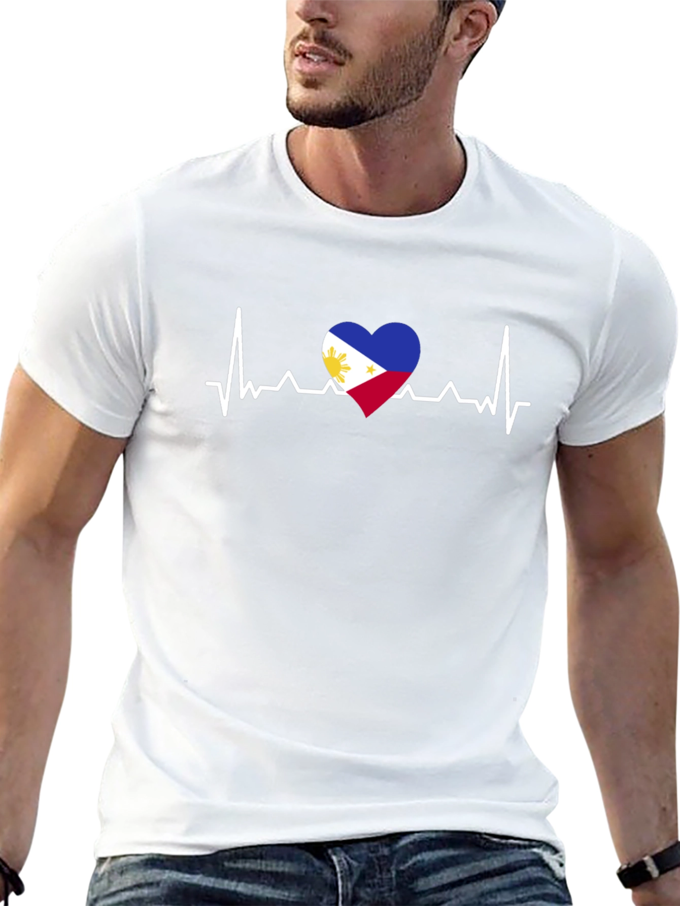 Philippines Heartbeat T-Shirt