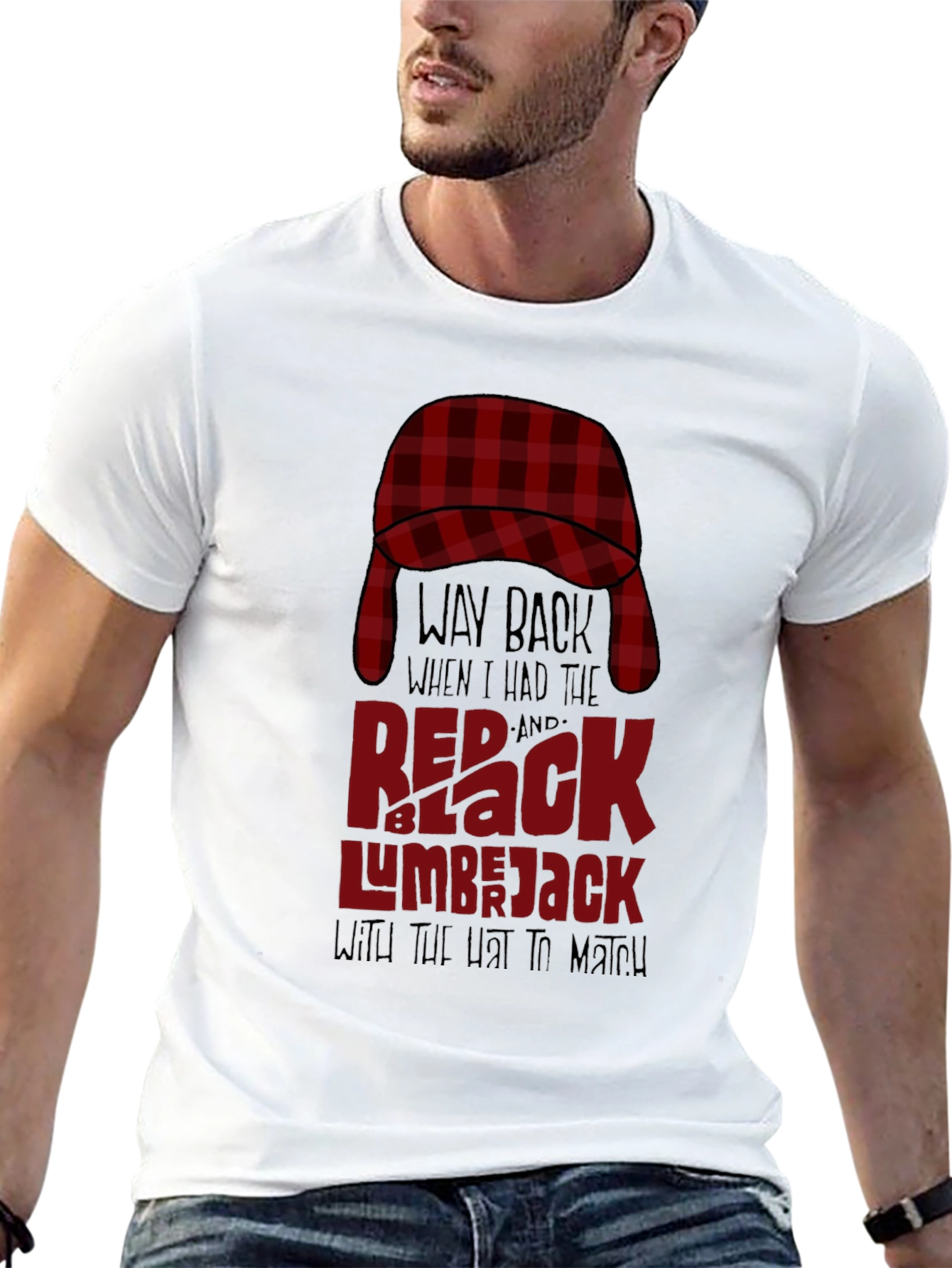 Red & Black Lumberjack T-Shirt