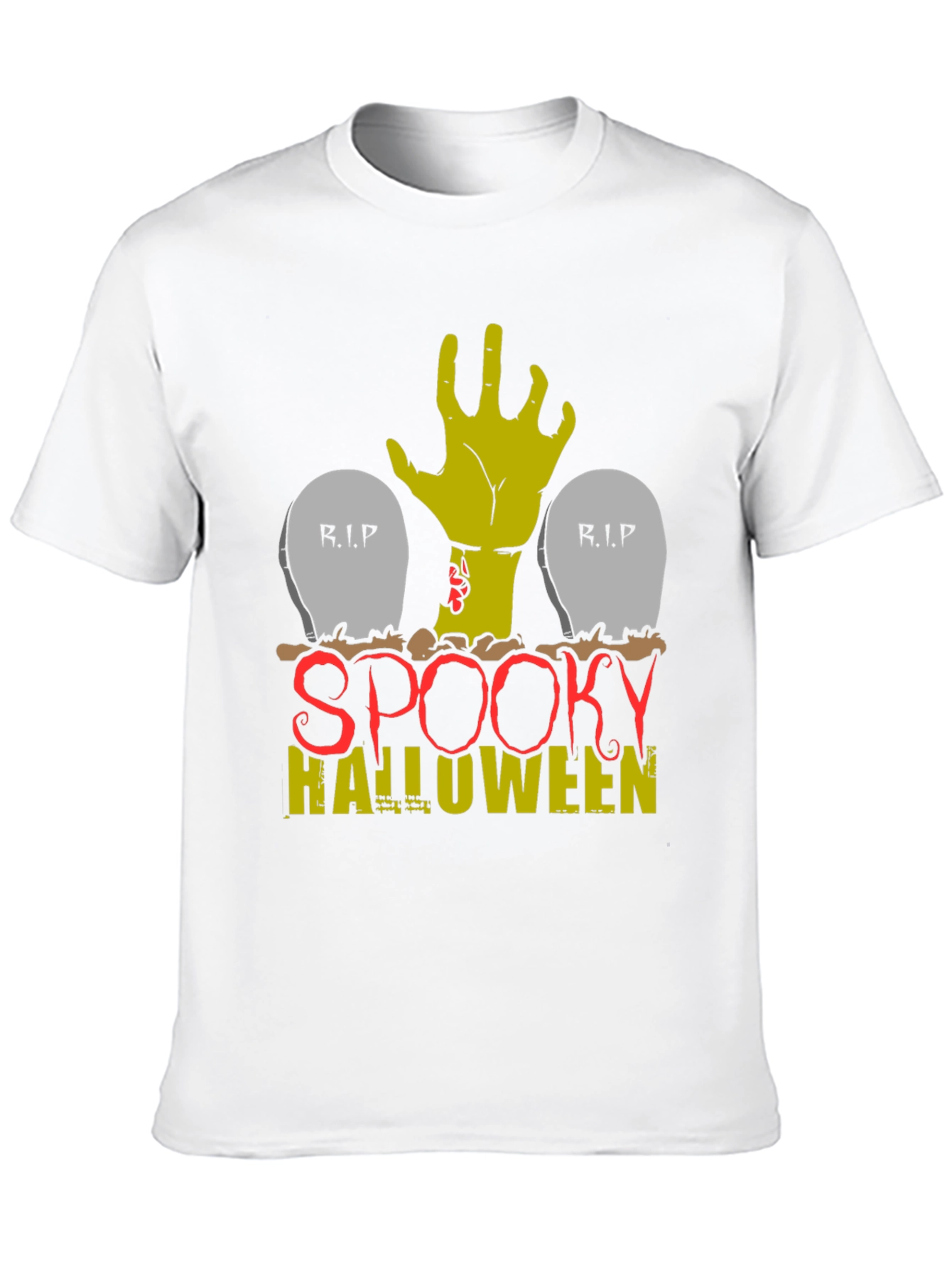 Spooky Halloween Zombie Hand T-Shirt