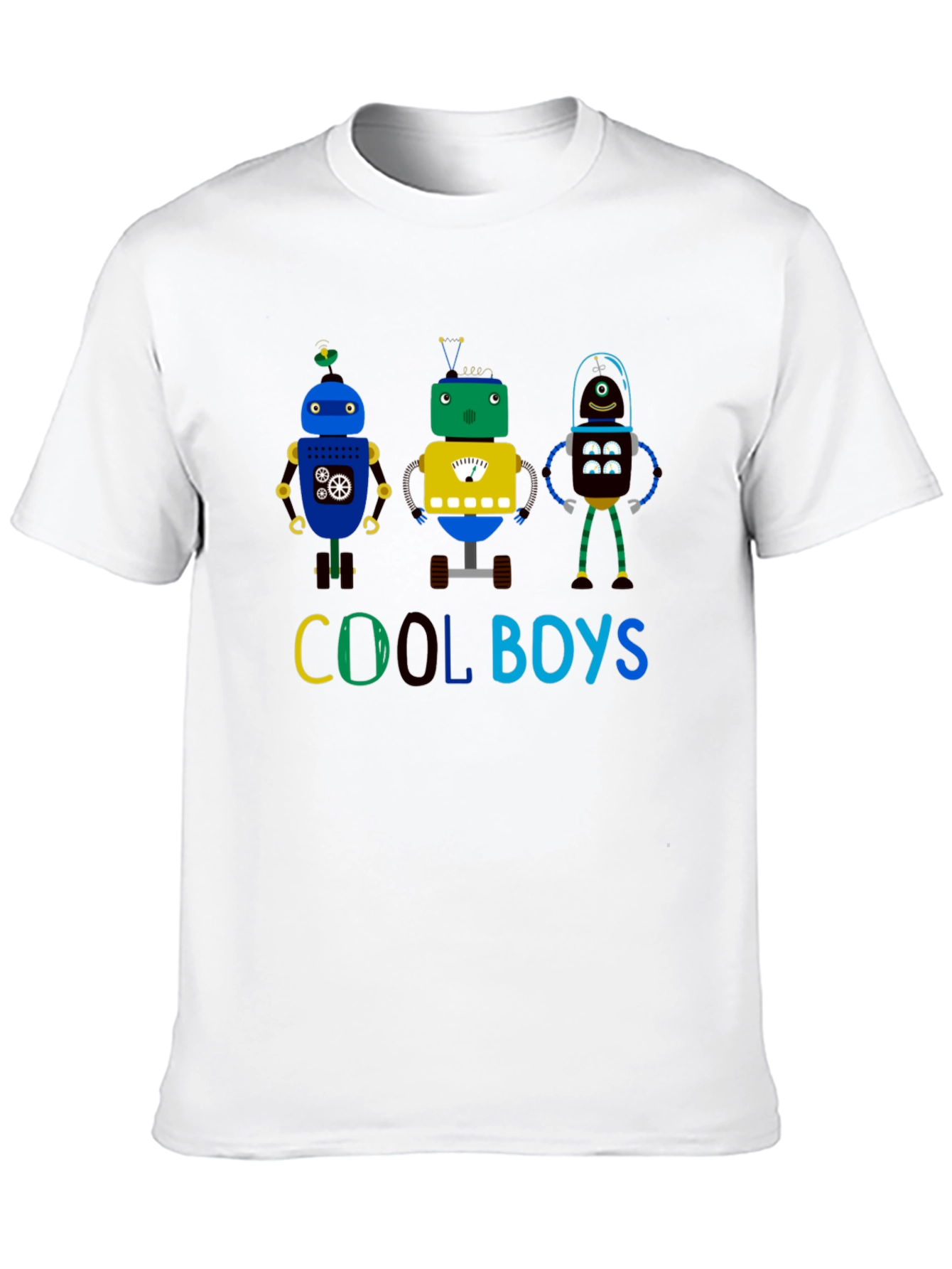 Cool Boys Robot T-Shirt: Fun Graphic Tee