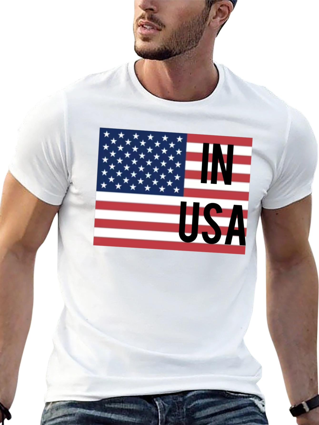 American Pride Black T-Shirt