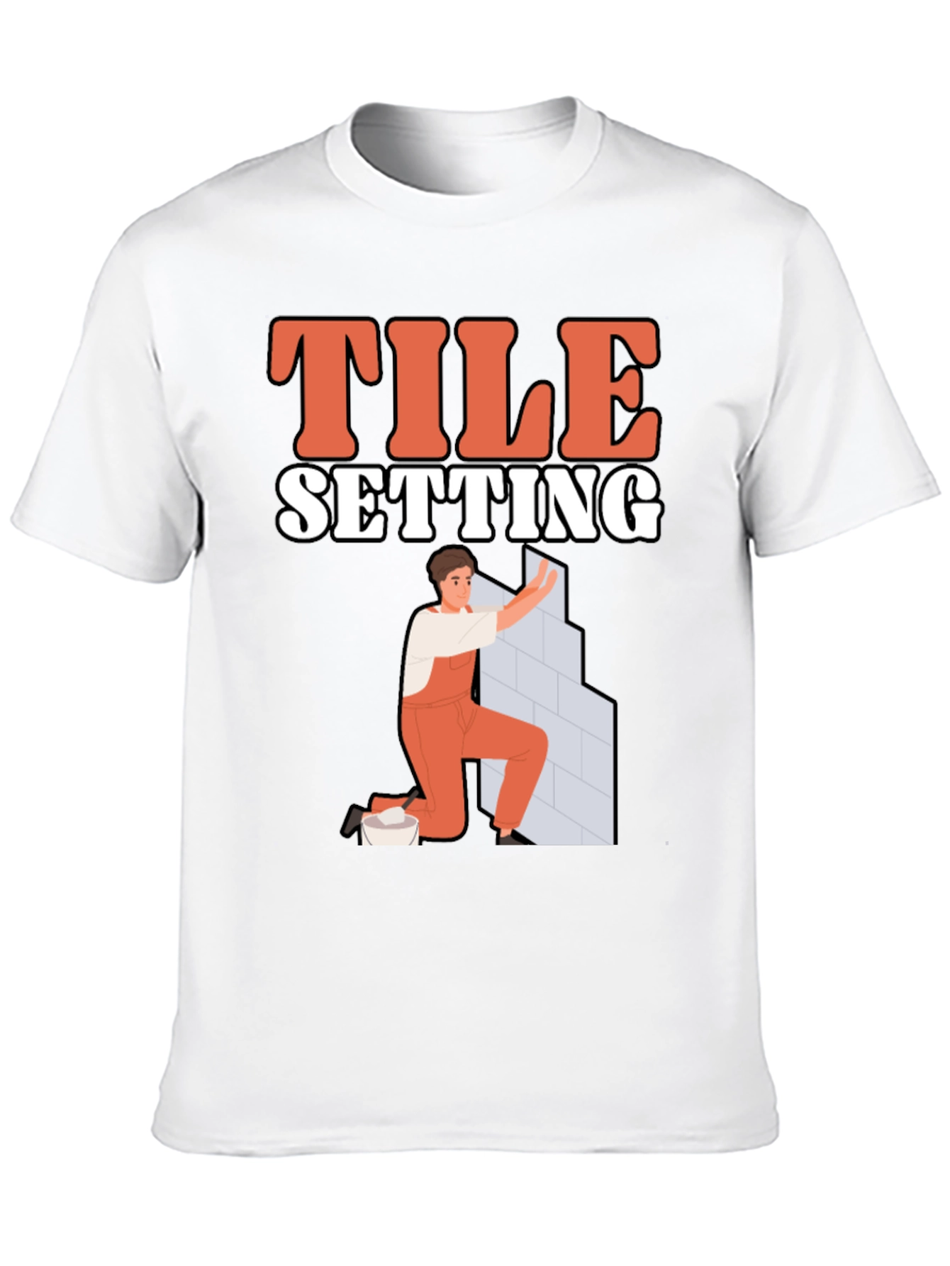 Tile Setting T-Shirt - Handyman Tee