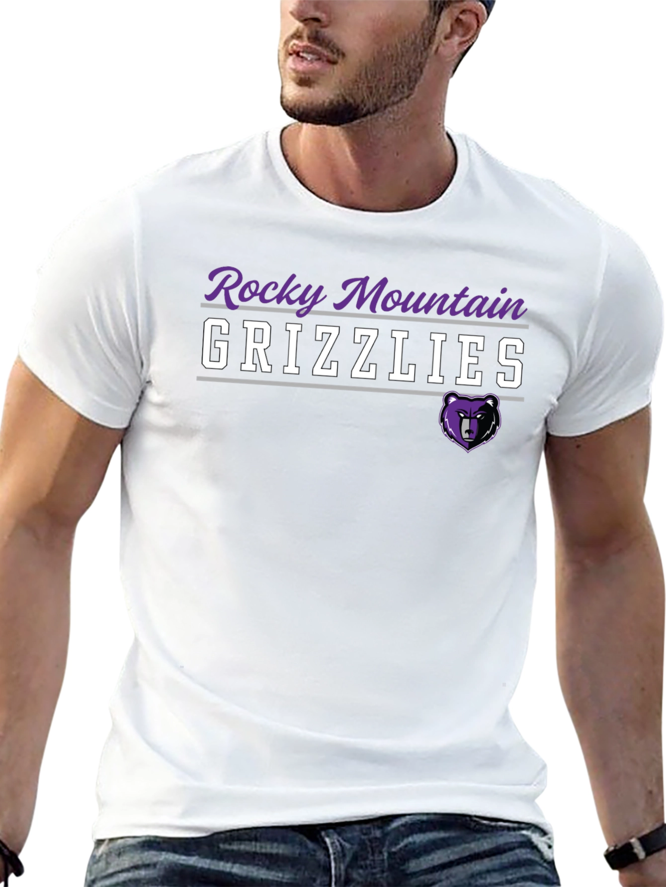 Rocky Mountain Grizzlies Graphic T-Shirt