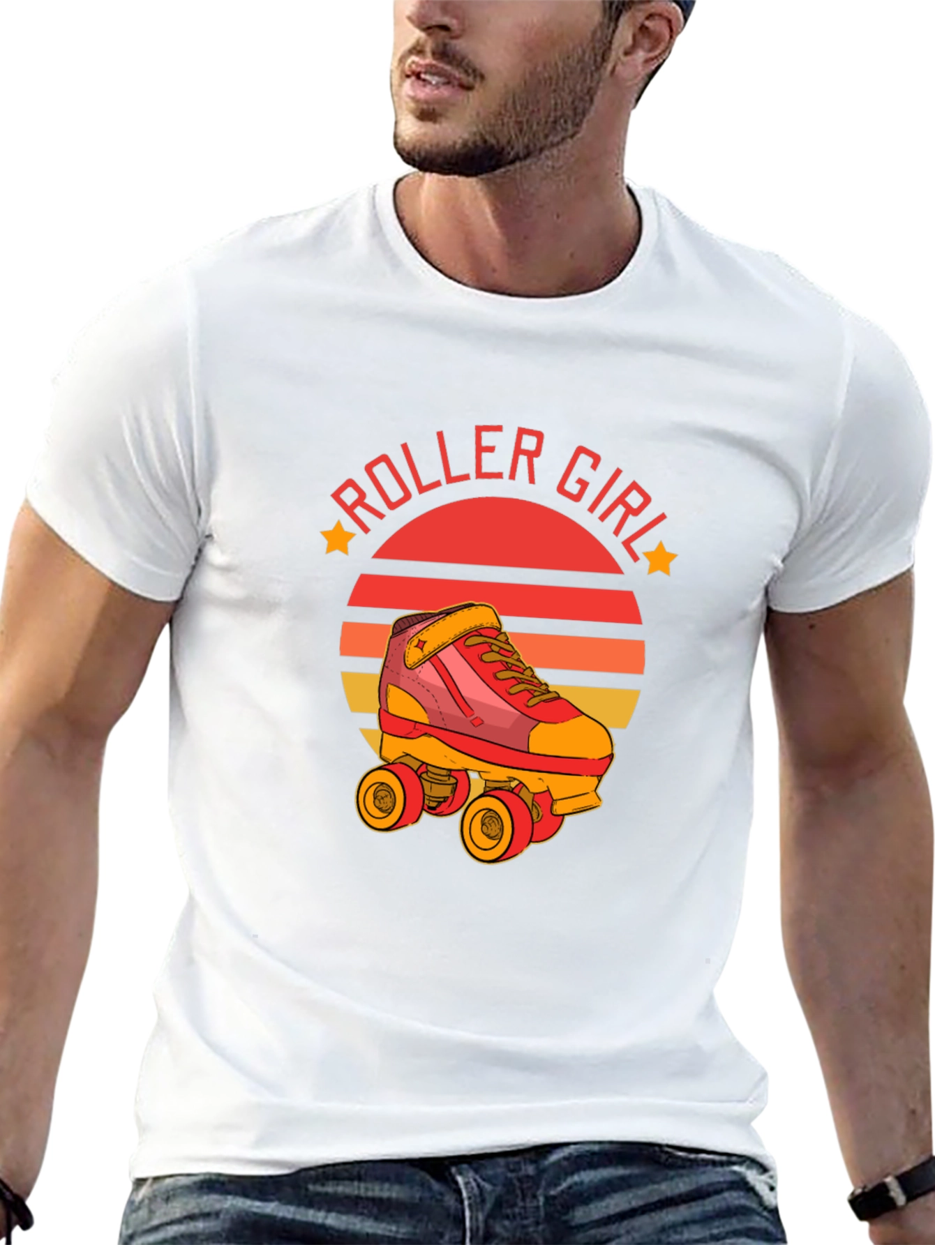 Roller Girl Retro T-Shirt