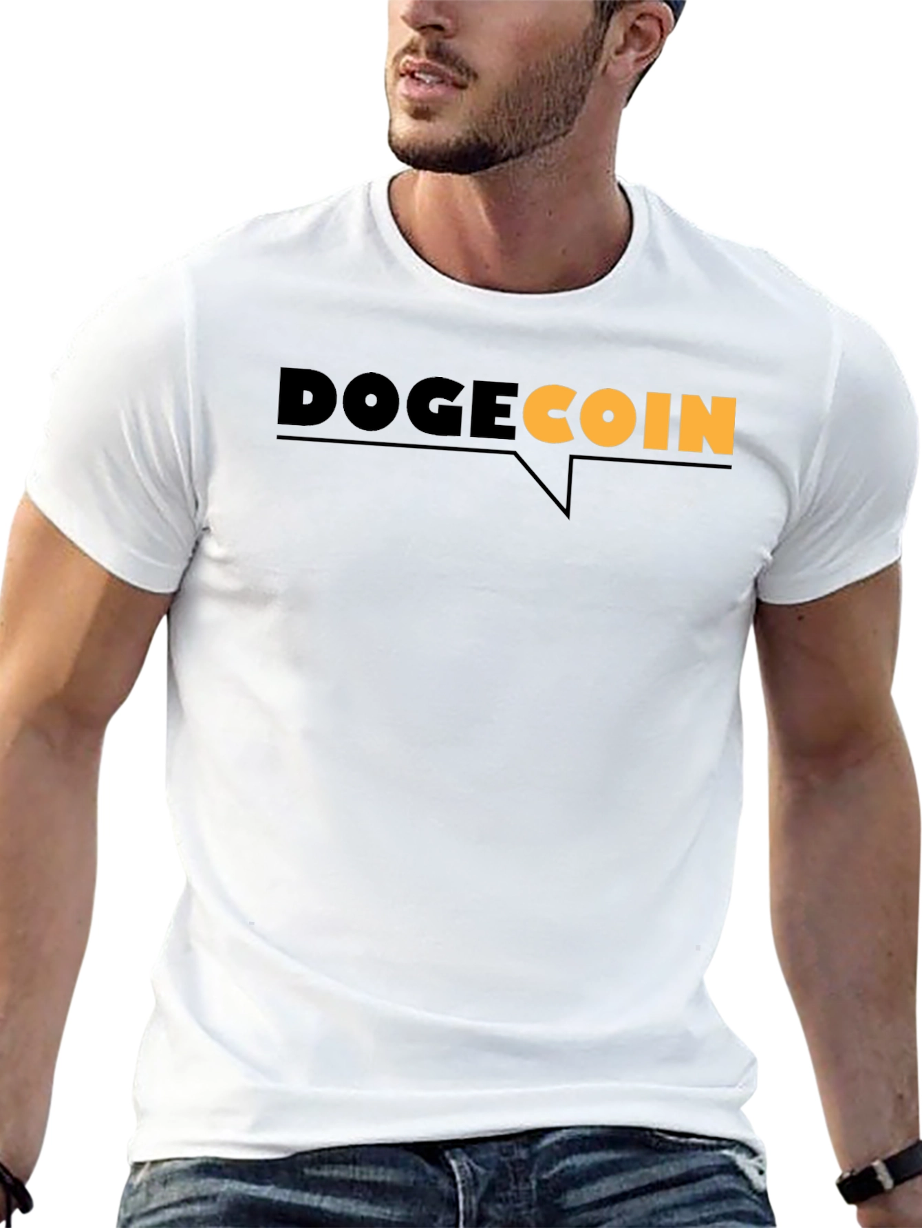 DogeCoin Graphic Tee - Crypto Fan T-Shirt