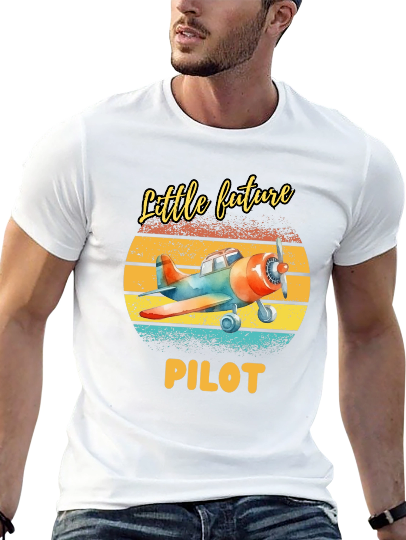 Little Future Pilot T-Shirt - Aviation Tee