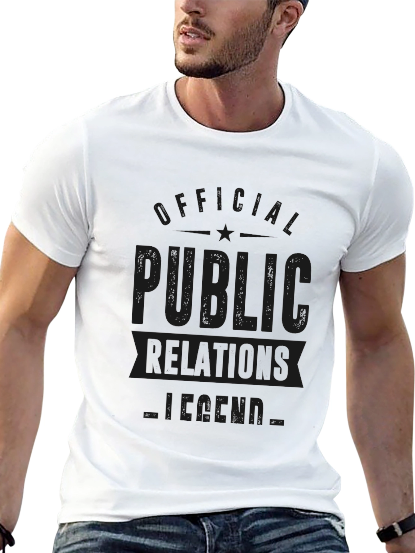 Official Public Relations Legend Black T-Shirt