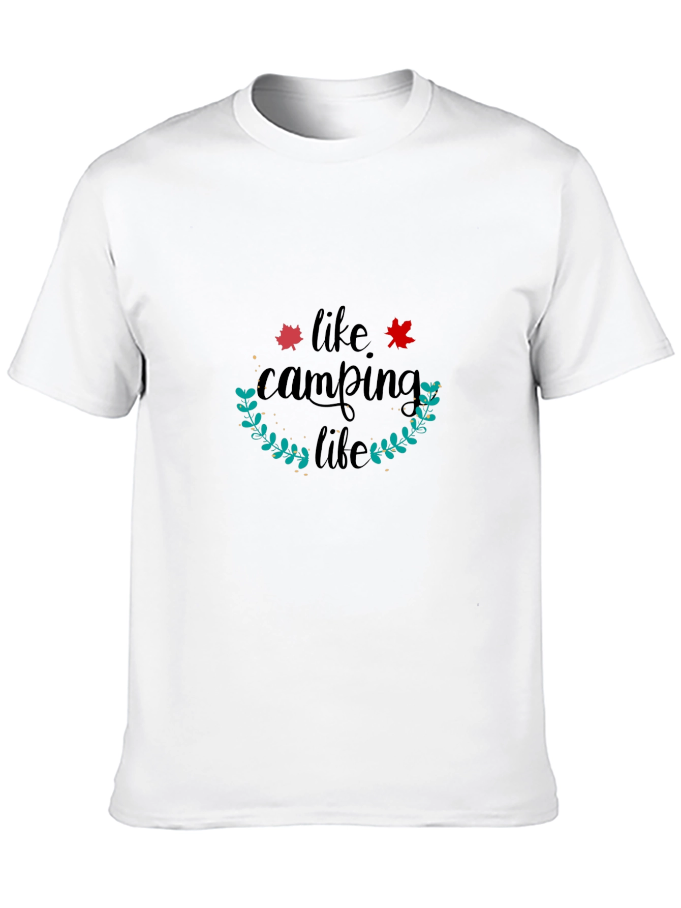 Camping Life Black T-Shirt