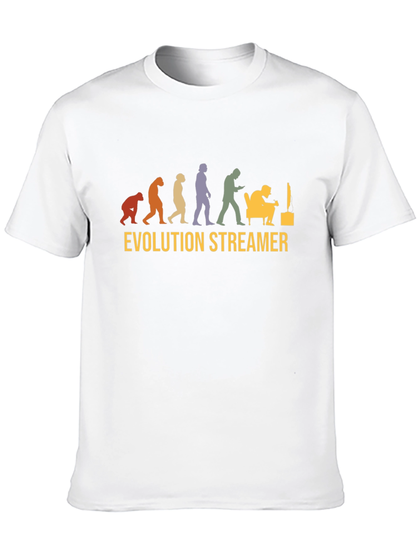 Evolution Streamer Graphic T-Shirt - Gamer Gift