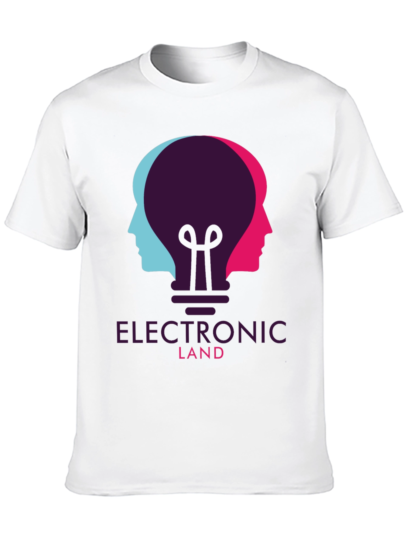 Electronic Land Graphic T-Shirt - Unisex Creative Design