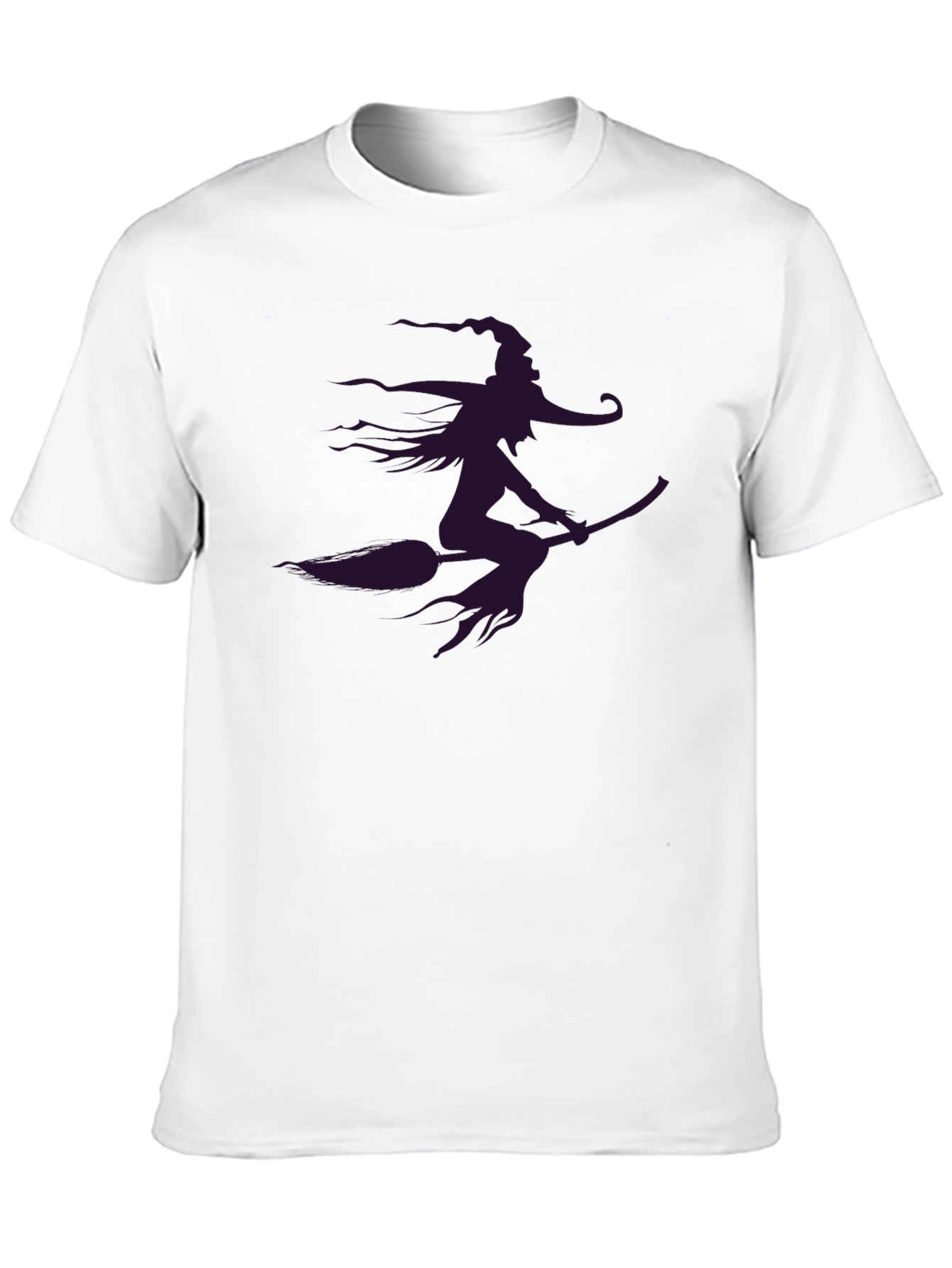 Witch on Broomstick Graphic Tee