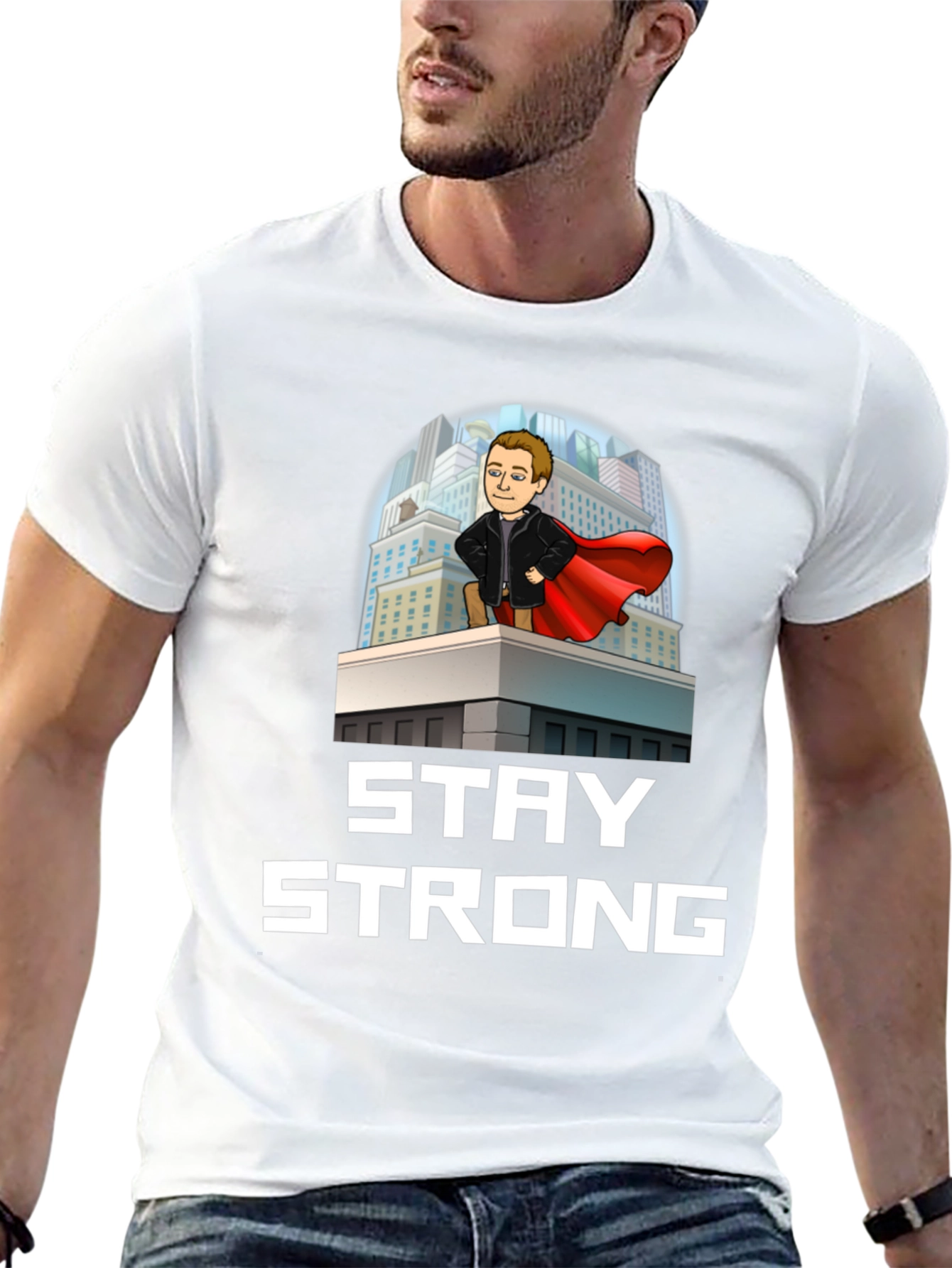Stay Strong Superhero T-Shirt