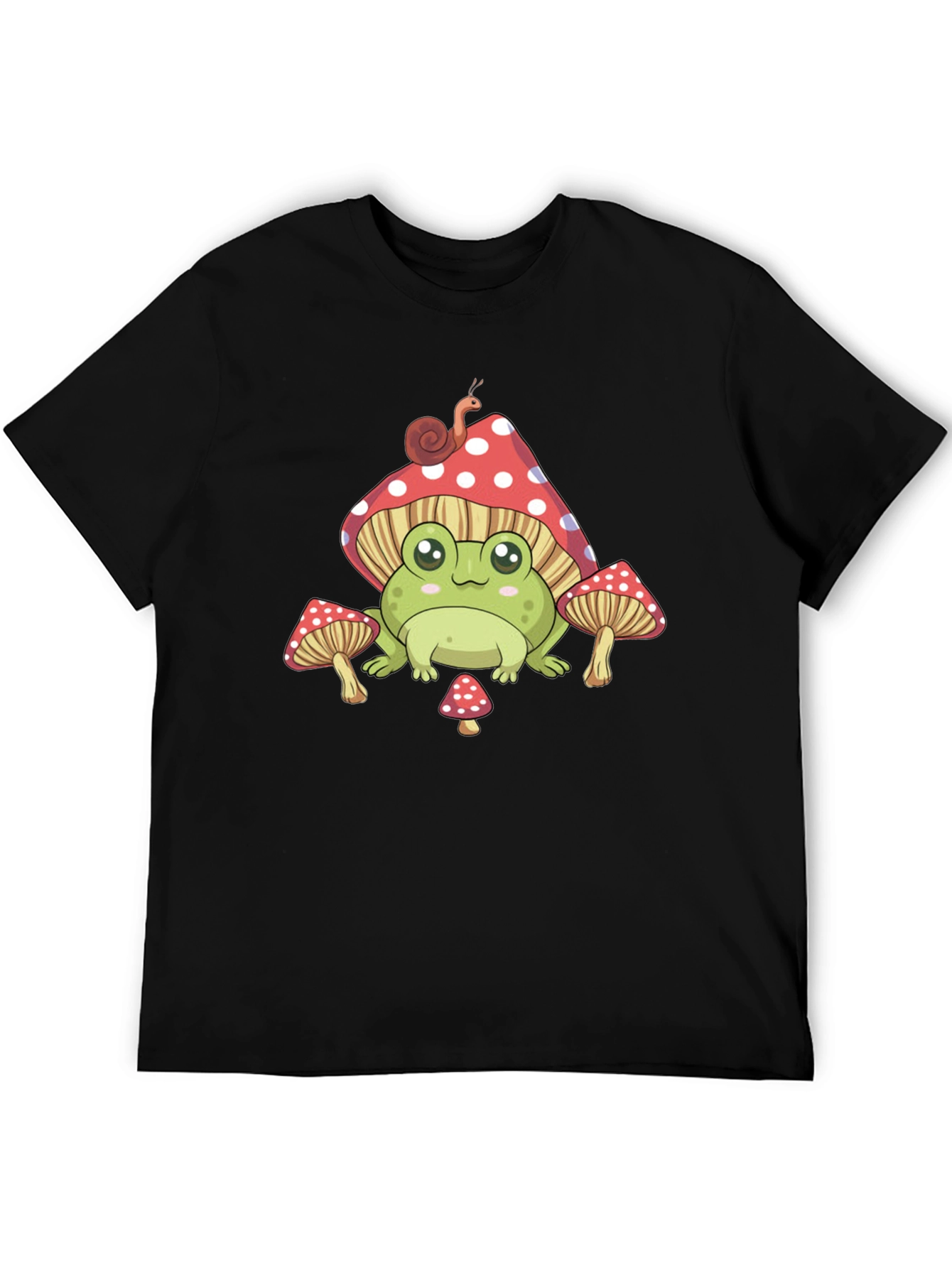 Frog Mushroom T-Shirt Cute Aesthetic Tee
