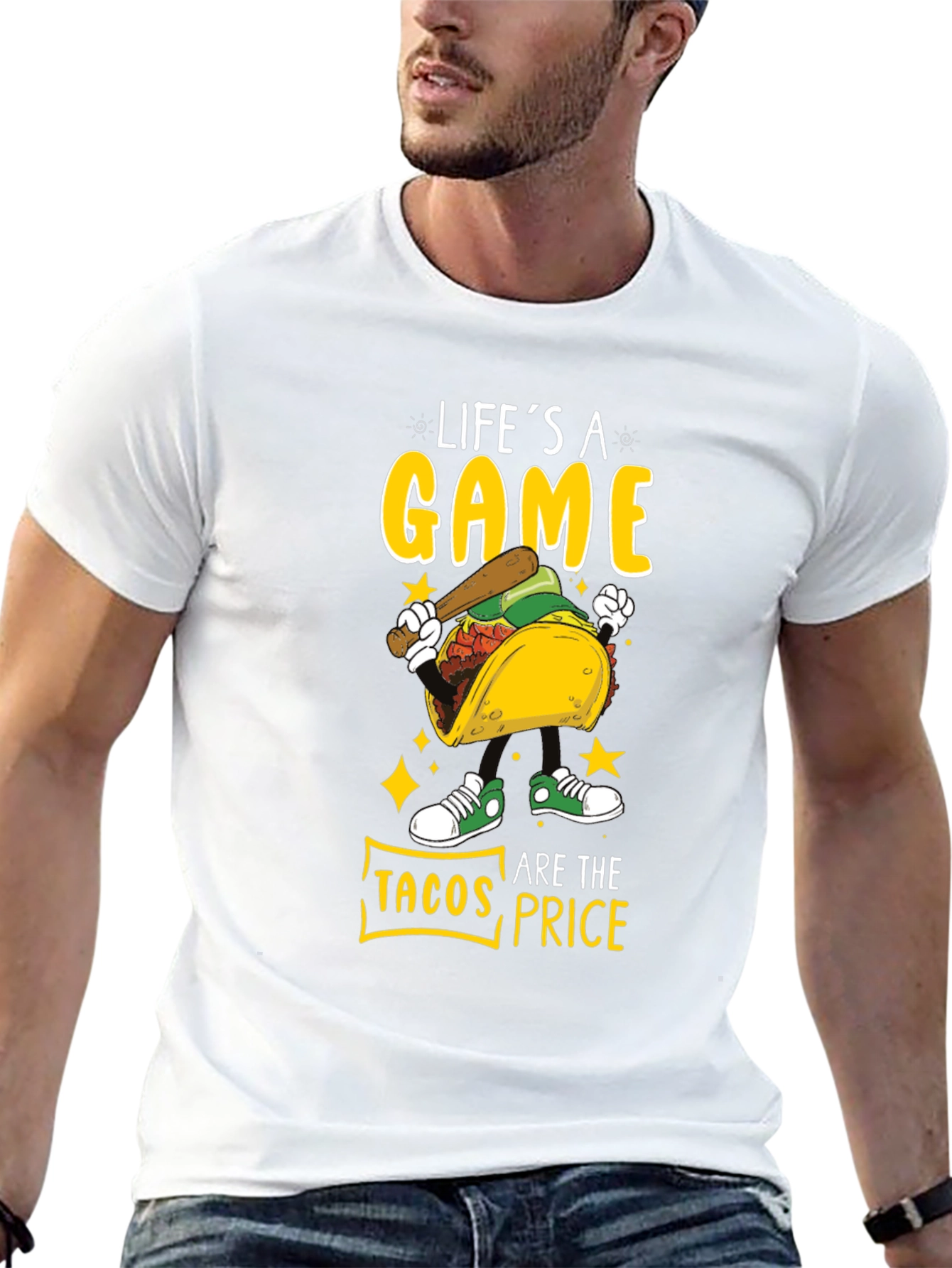 Lifes a Game Tacos Are The Price T-Shirt