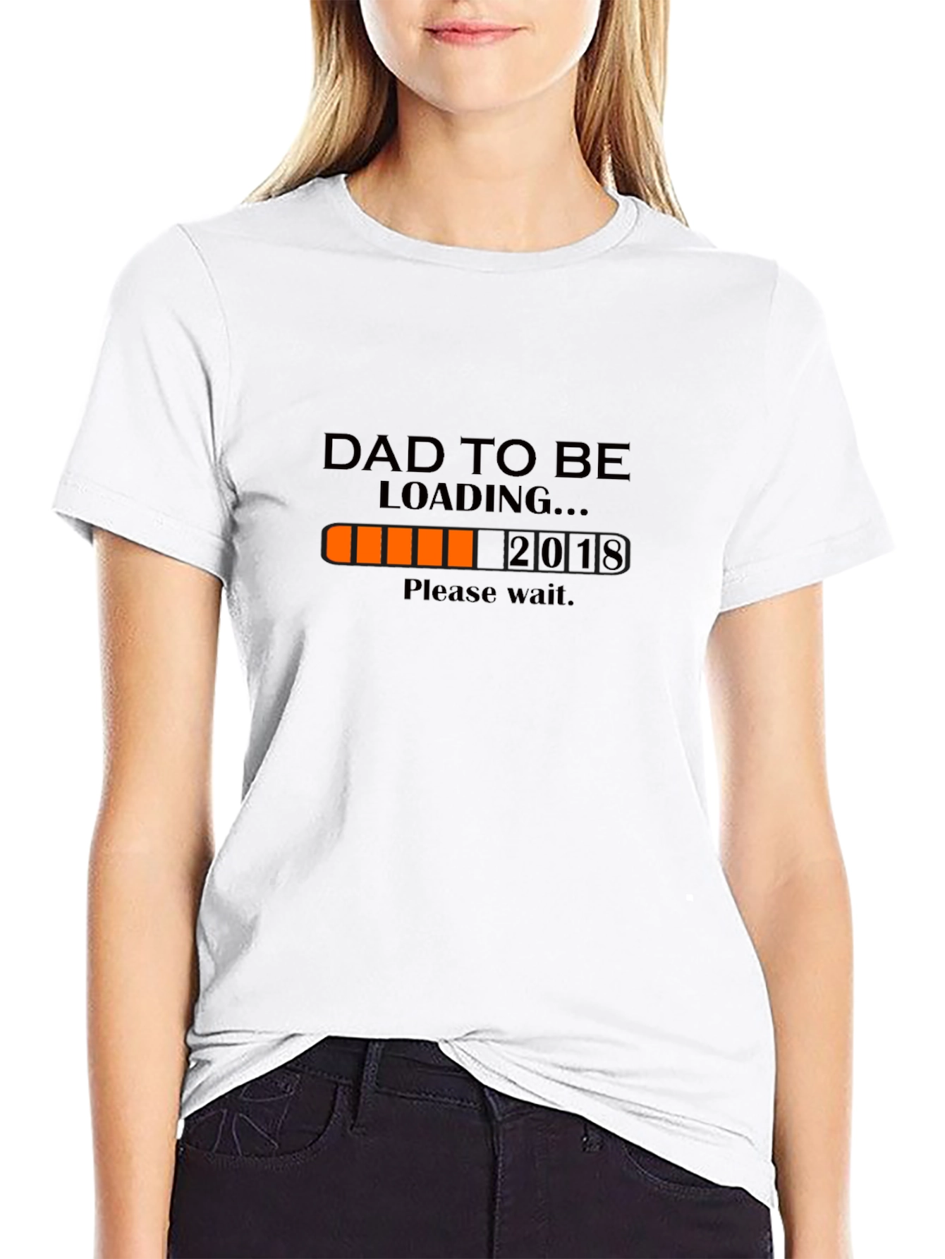 Dad To Be Loading Funny Graphic T-Shirt