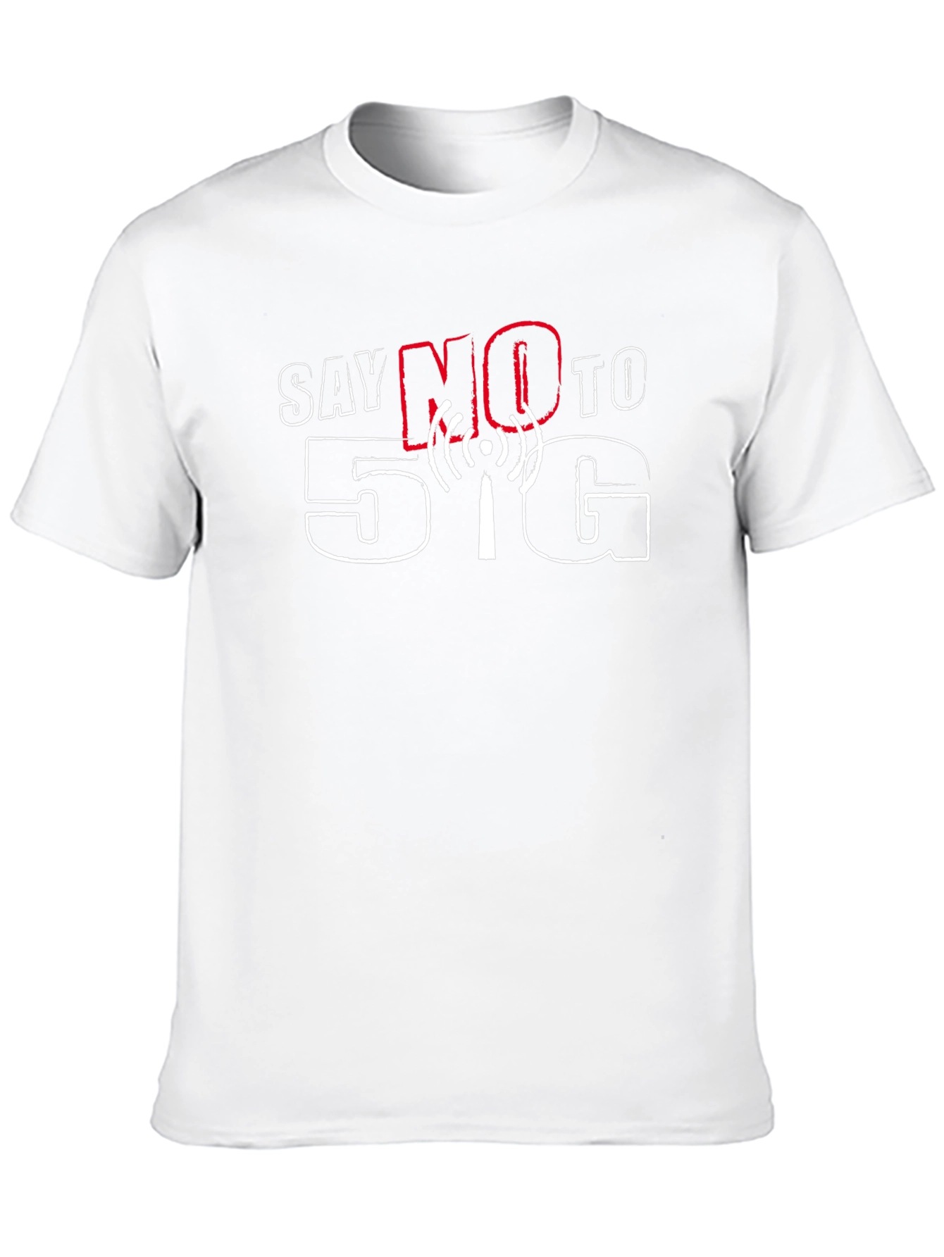 Say NO to 5G Black T-Shirt