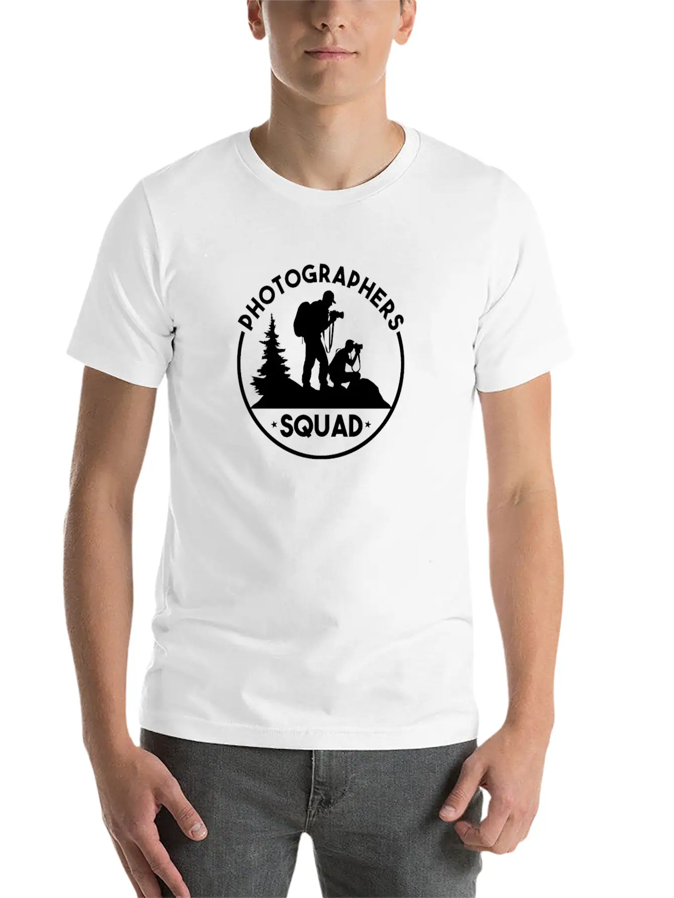 Photography Photographers-squad Unisex Casual T-Shirt – Clean Design For Daily Comfort