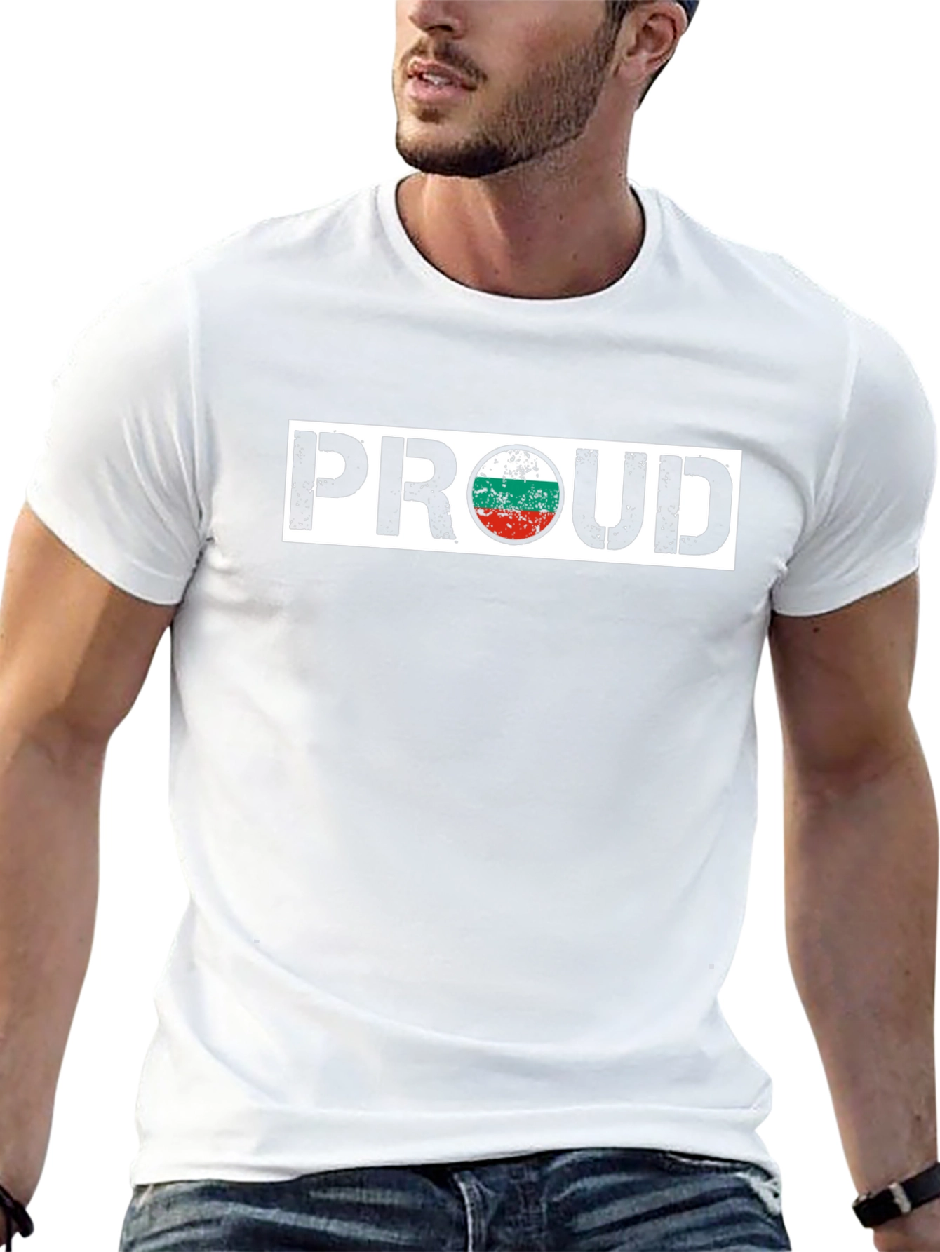 Proud Bulgarian Flag T-Shirt