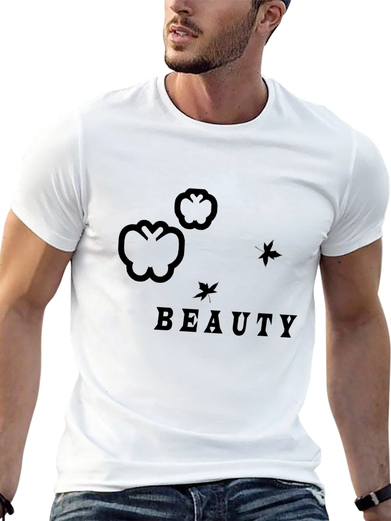 Beauty Graphic Black T-Shirt