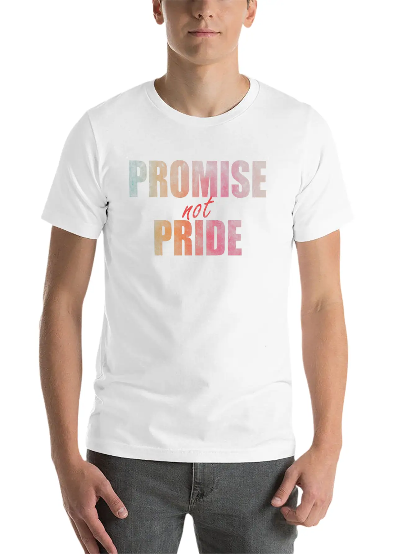 Promise Not Pride Unisex Casual T-Shirt – Clean Design For Daily Comfort