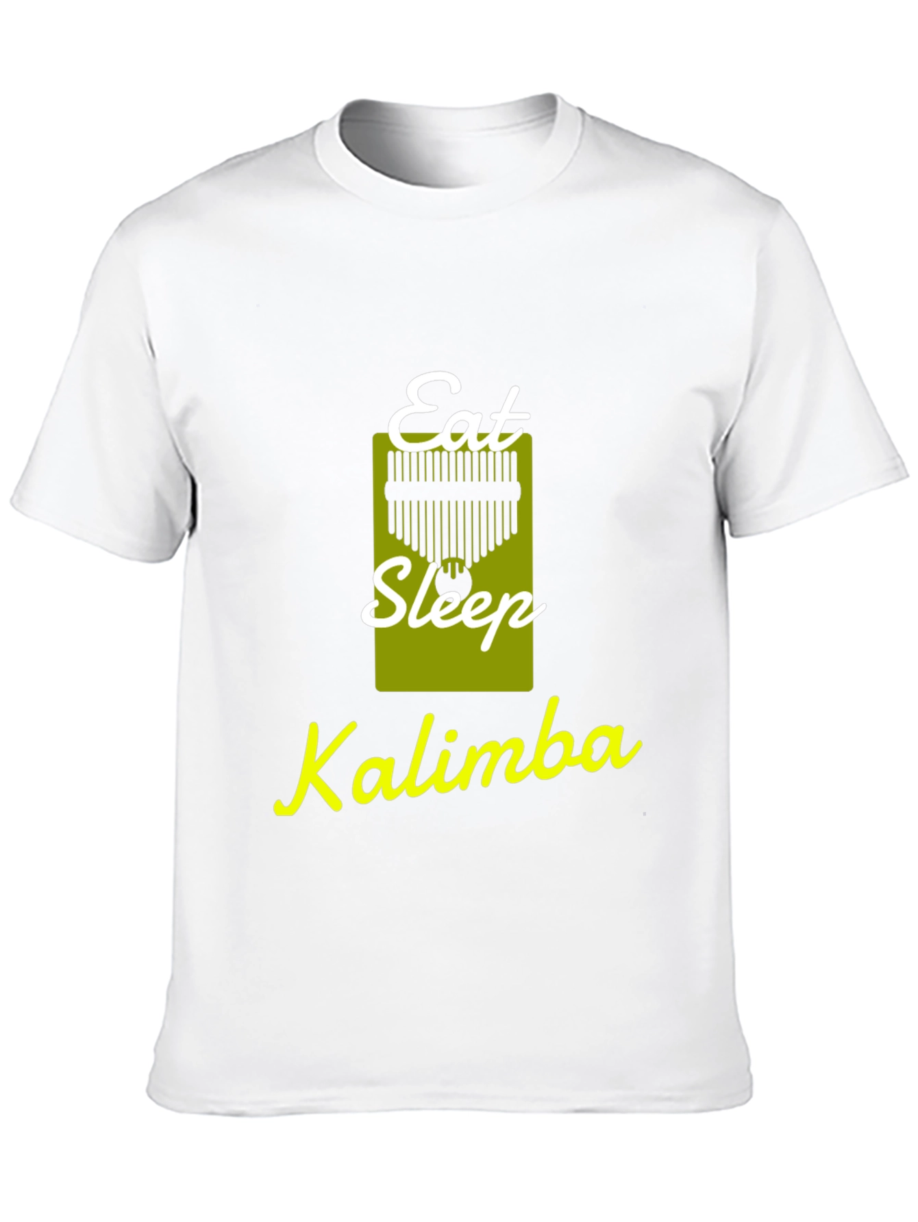 Eat Sleep Kalimba T-Shirt: Musicians Novelty Tee