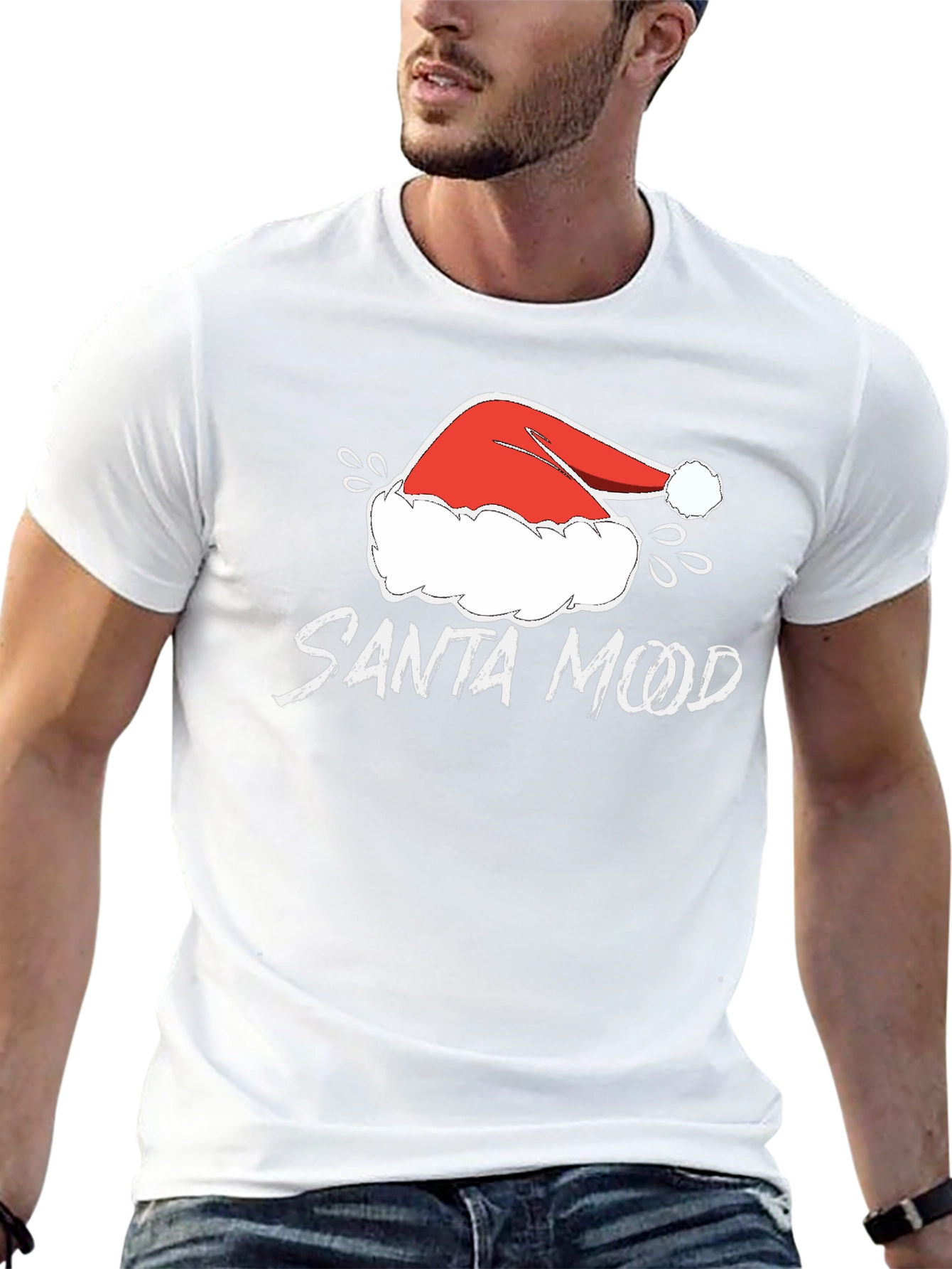 Santa Mood Graphic Tee