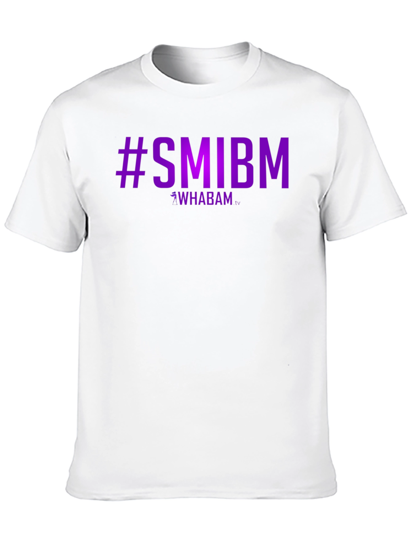 #SMIBM Whabam Graphic Tee - Stylish Black T-Shirt