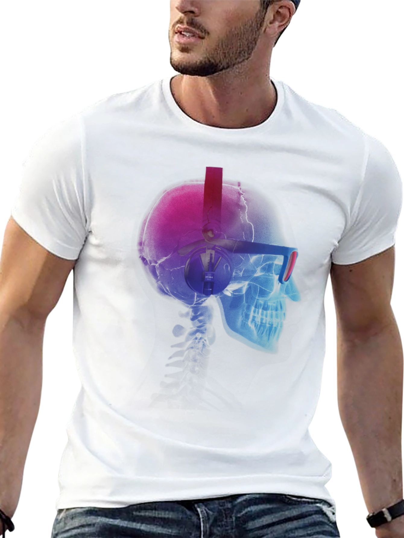 Skull VR Headset T-Shirt