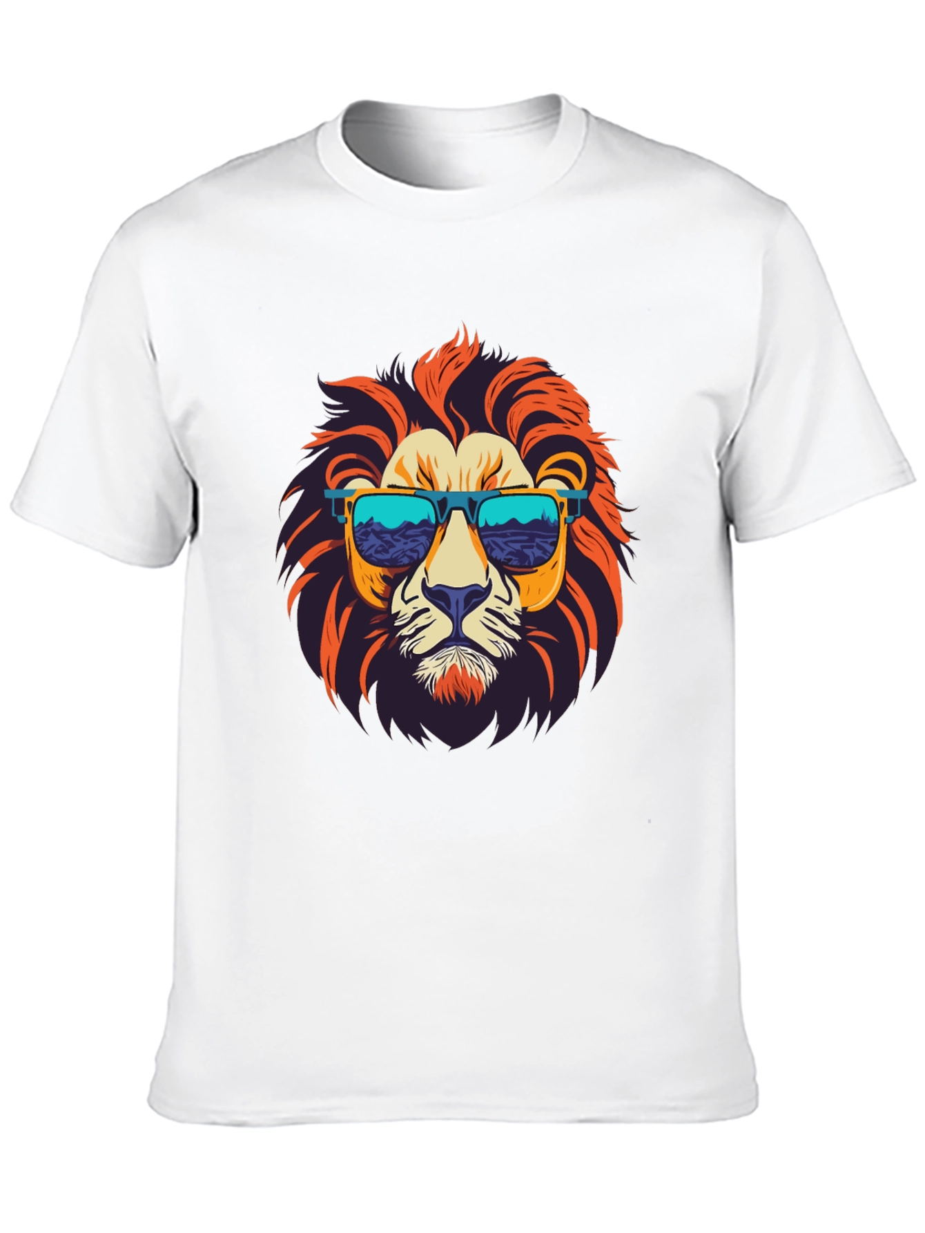 Lion Graphic T-Shirt - Cool & Stylish Menswear