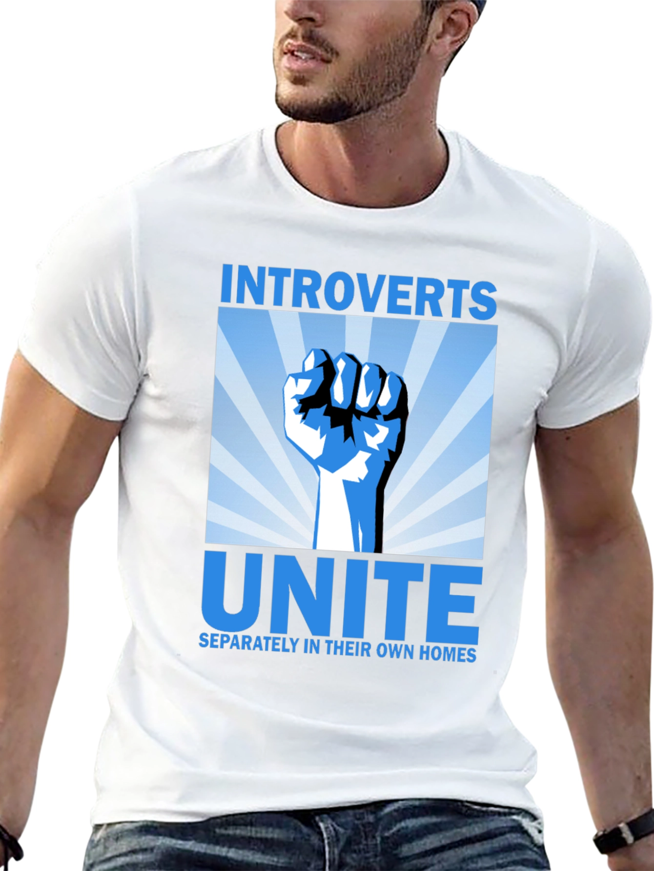 Introvert Unite Graphic T-Shirt