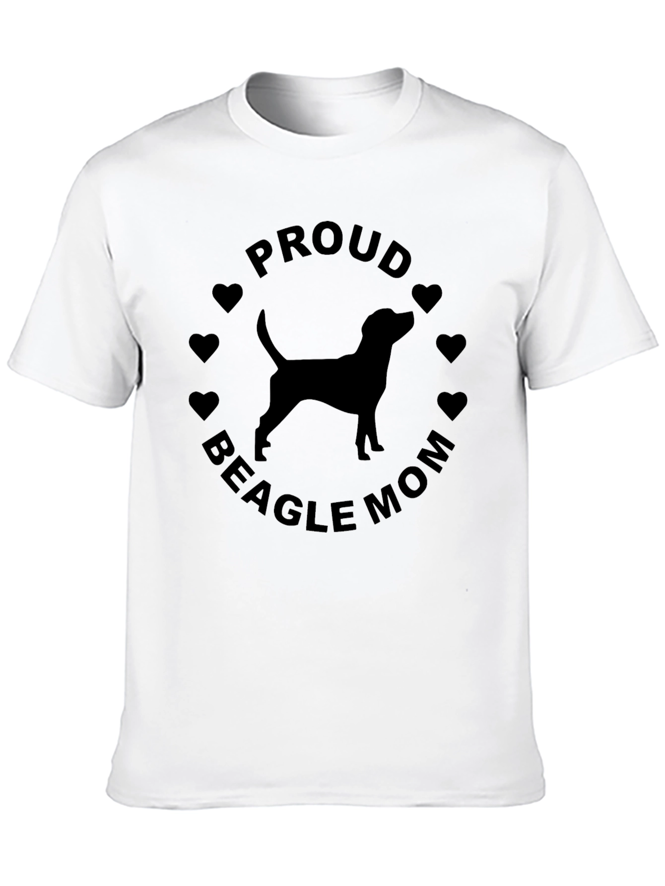 Proud Beagle Mom T-Shirt - Dog Lover Tee