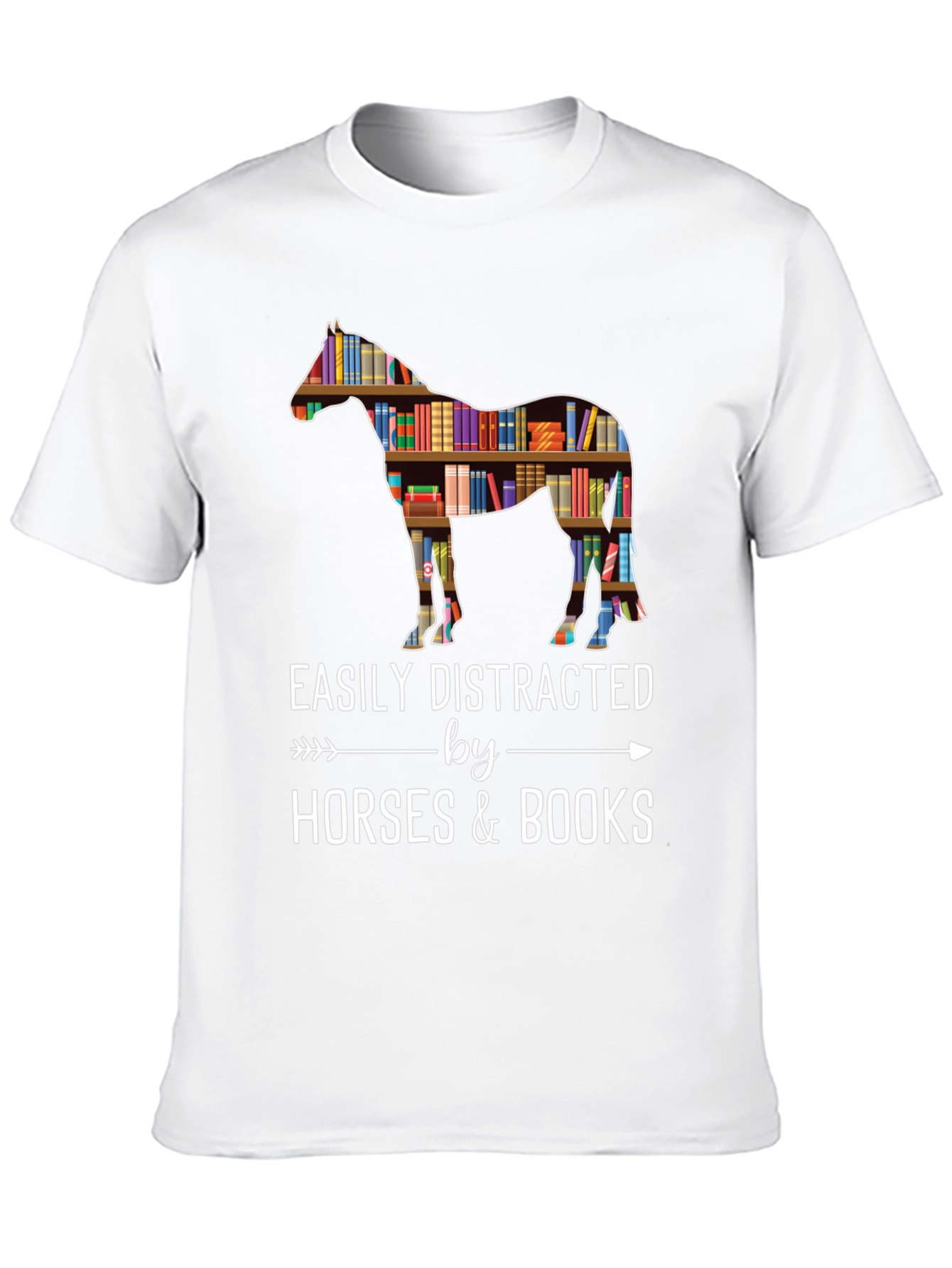 Horse & Books T-Shirt
