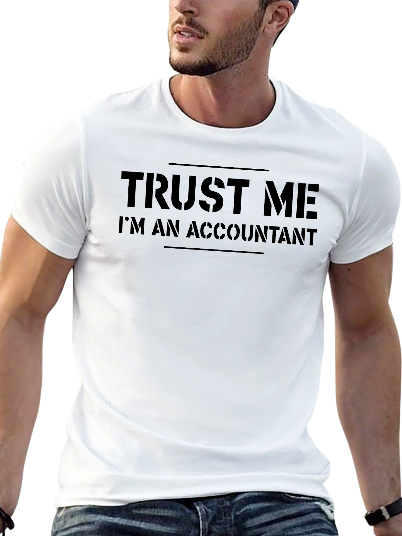 Trust Me Im An Accountant T-Shirt - Black