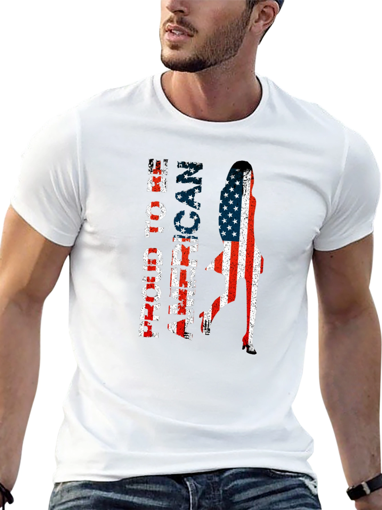 Proud to be American Graphic Tee