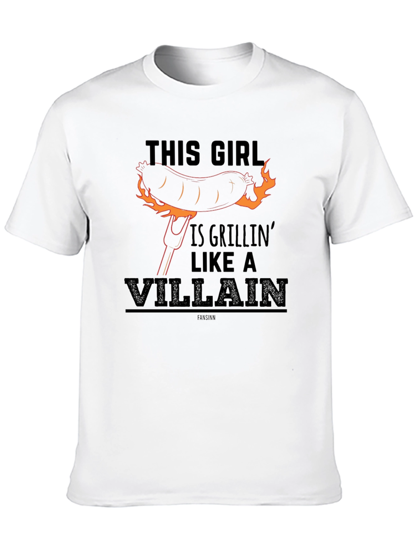 Grillin Like a Villain Graphic Tee