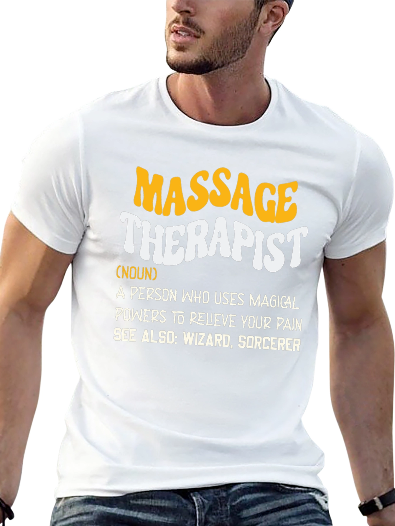 Massage Therapist Definition Graphic T-Shirt