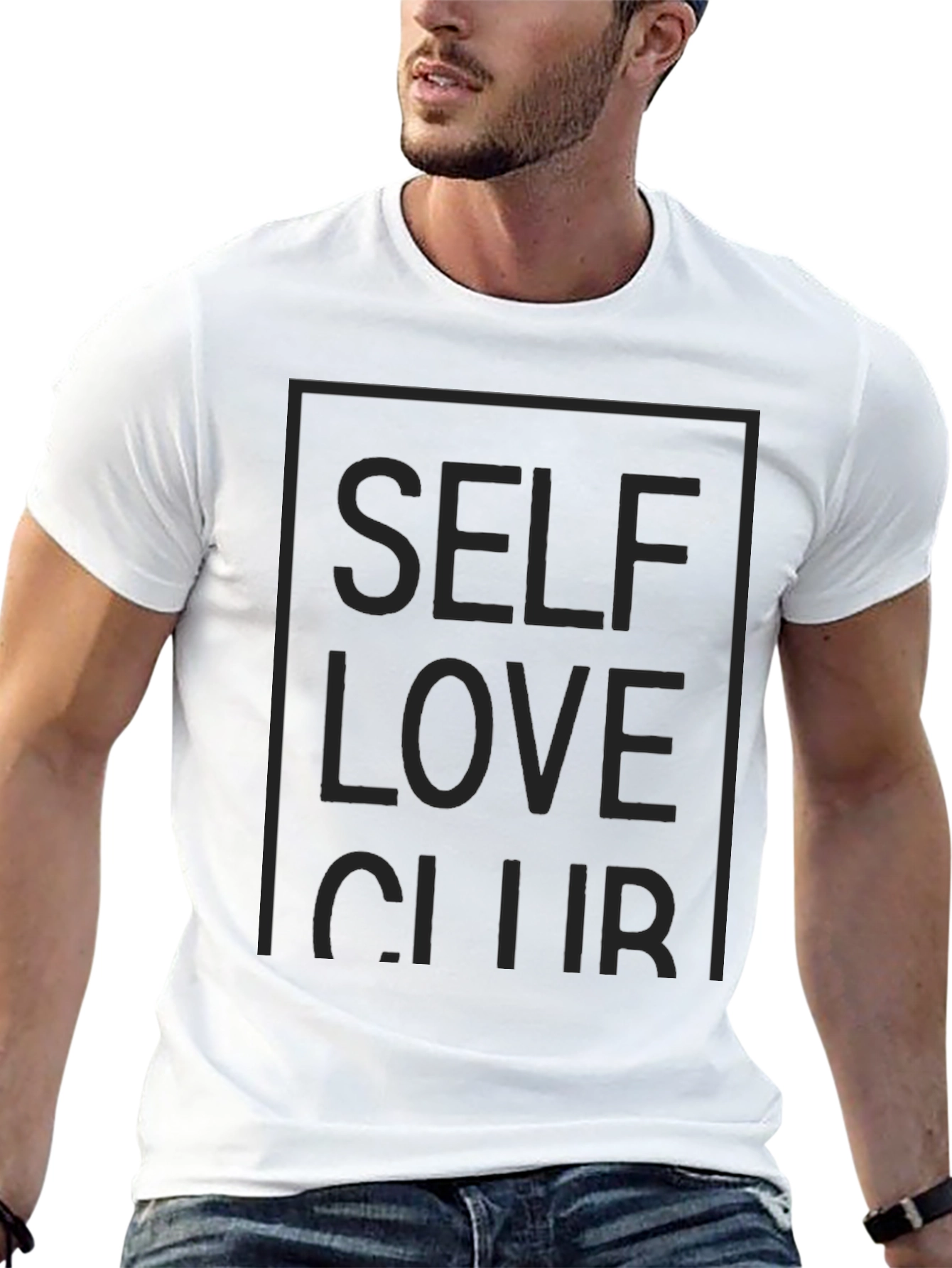 Self Love Club Graphic Tee - Mens Black T-Shirt